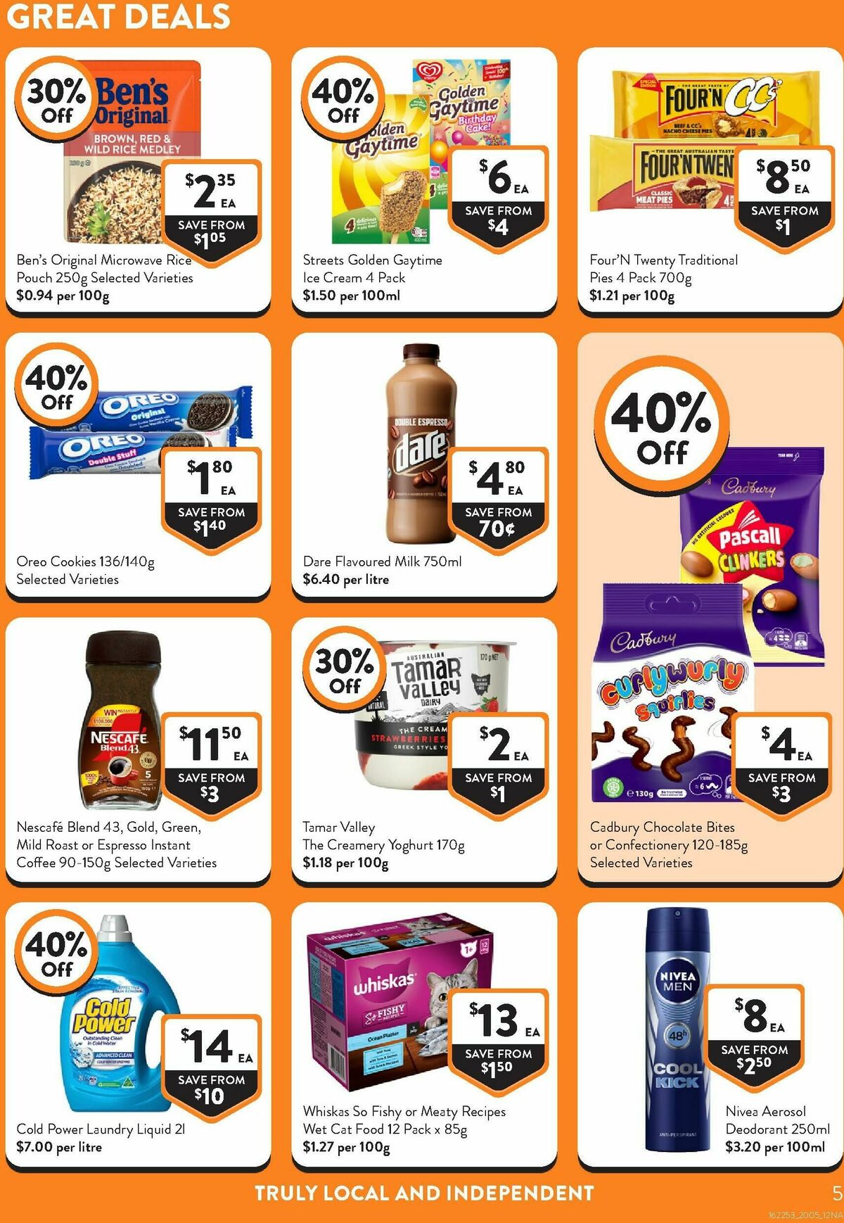 FoodWorks Catalogues from 20 May