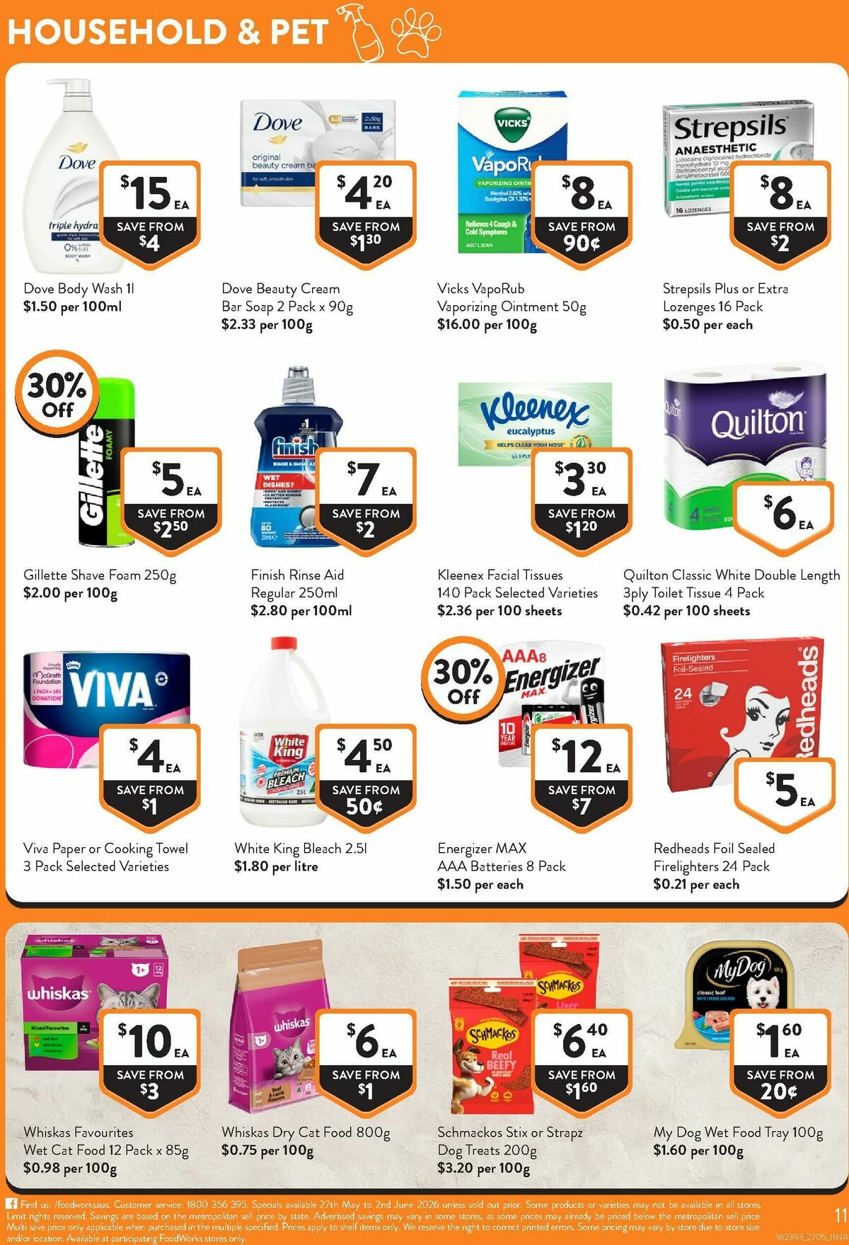 FoodWorks Catalogues from 27 May