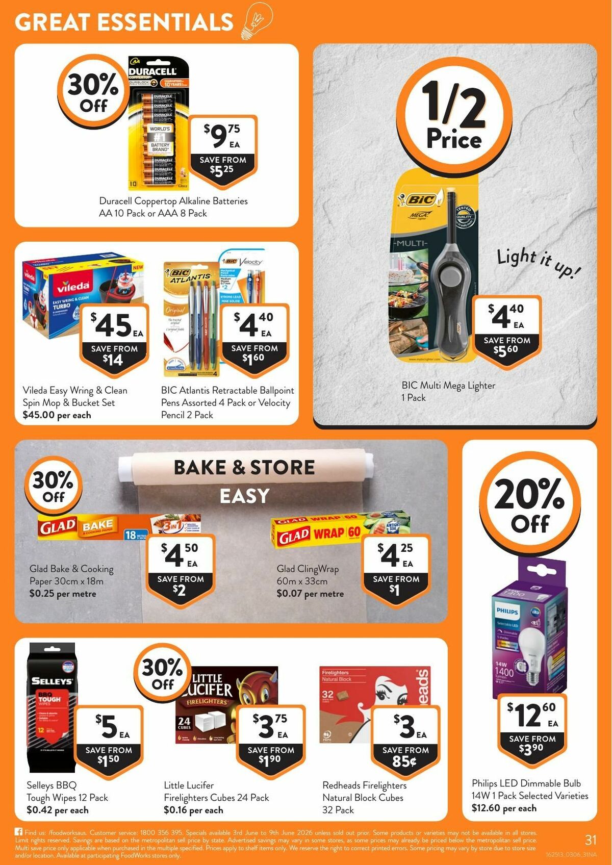 FoodWorks Supermarket Catalogues from 3 June