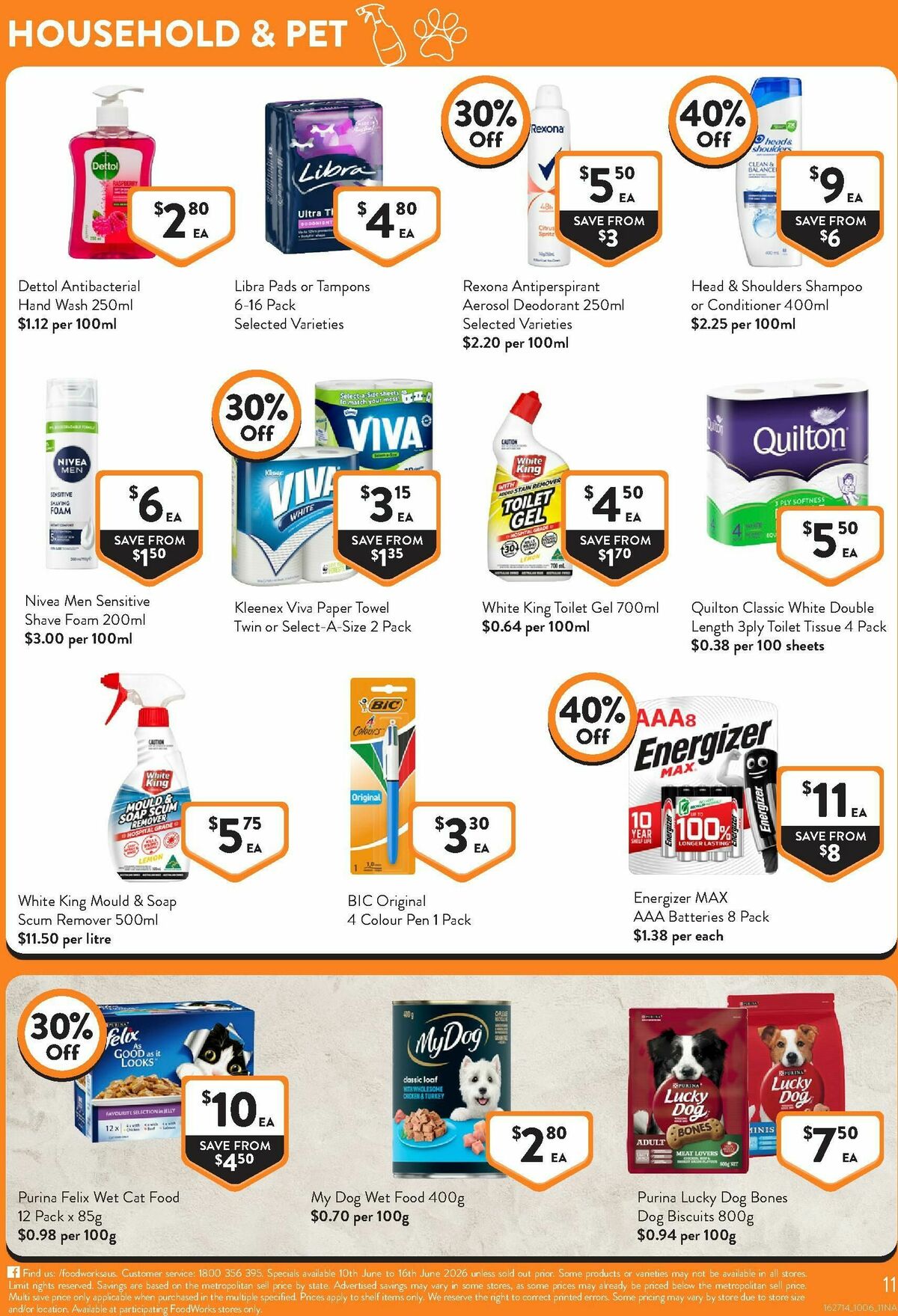 FoodWorks Catalogues from 10 June
