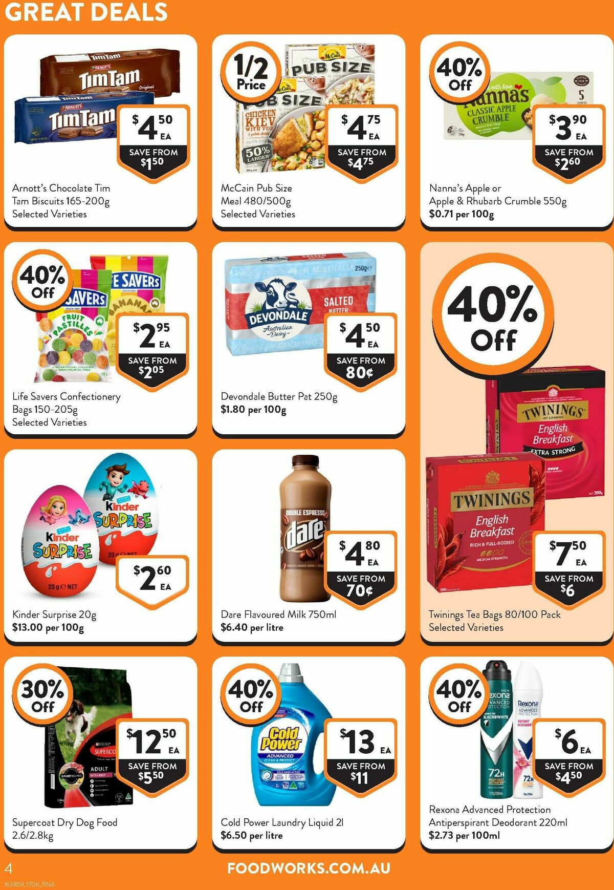 FoodWorks Catalogues from 17 June