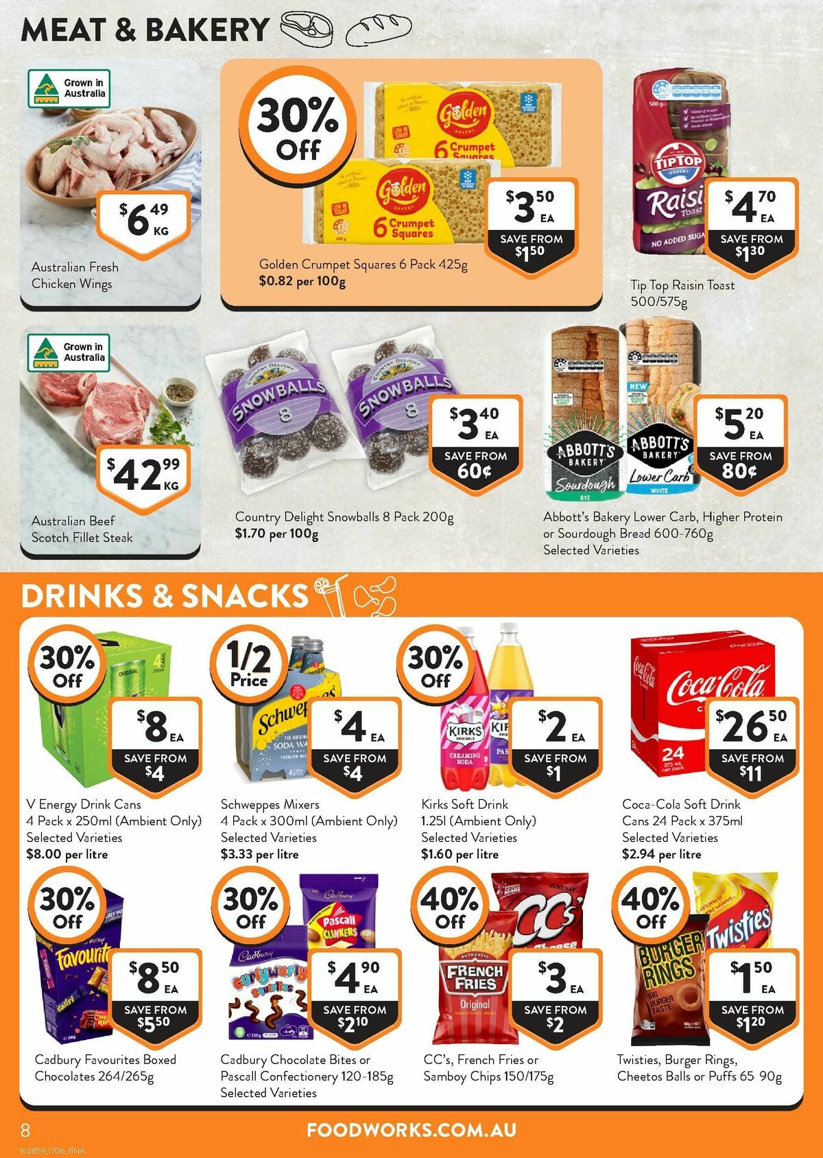 FoodWorks Catalogues from 17 June