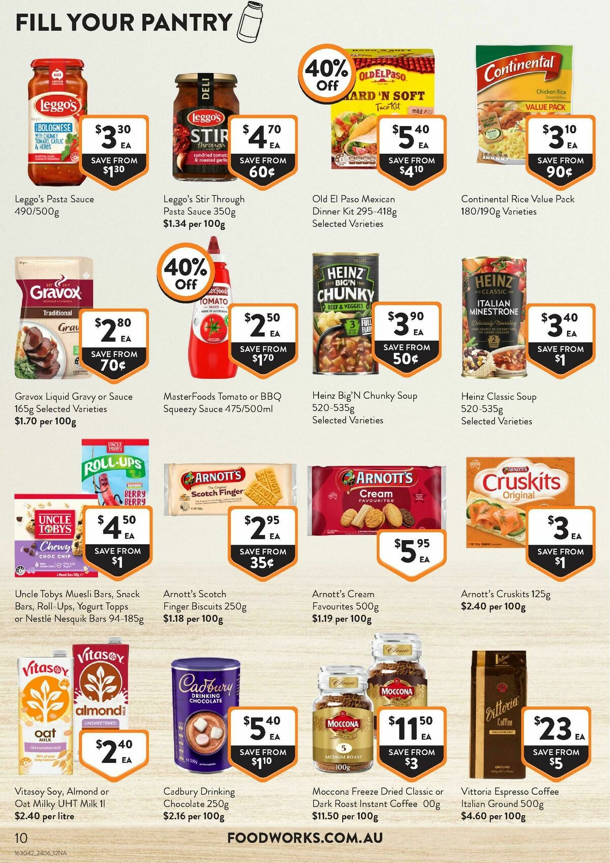 FoodWorks Catalogues from 24 June