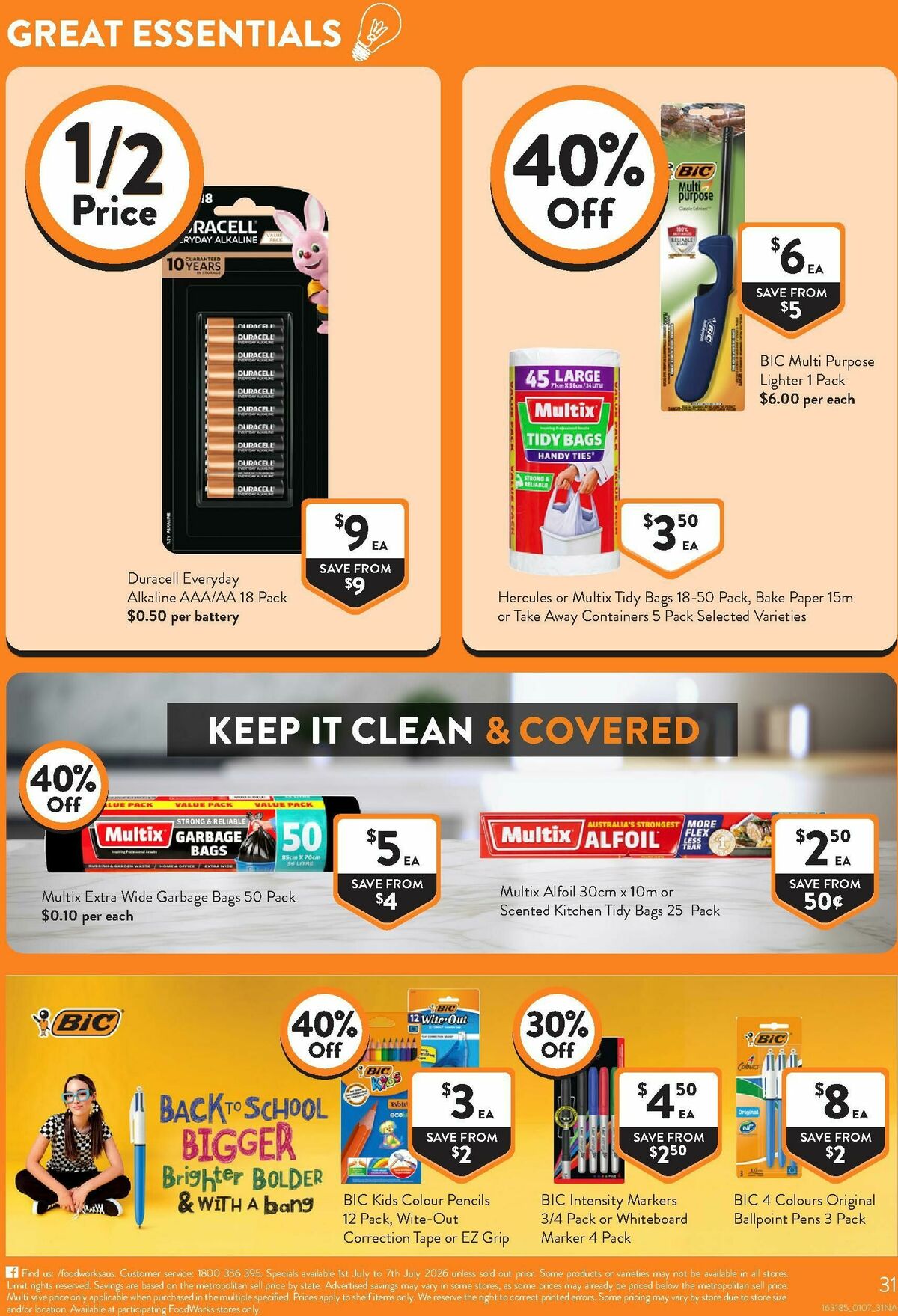 FoodWorks Supermarket Catalogues from 1 July