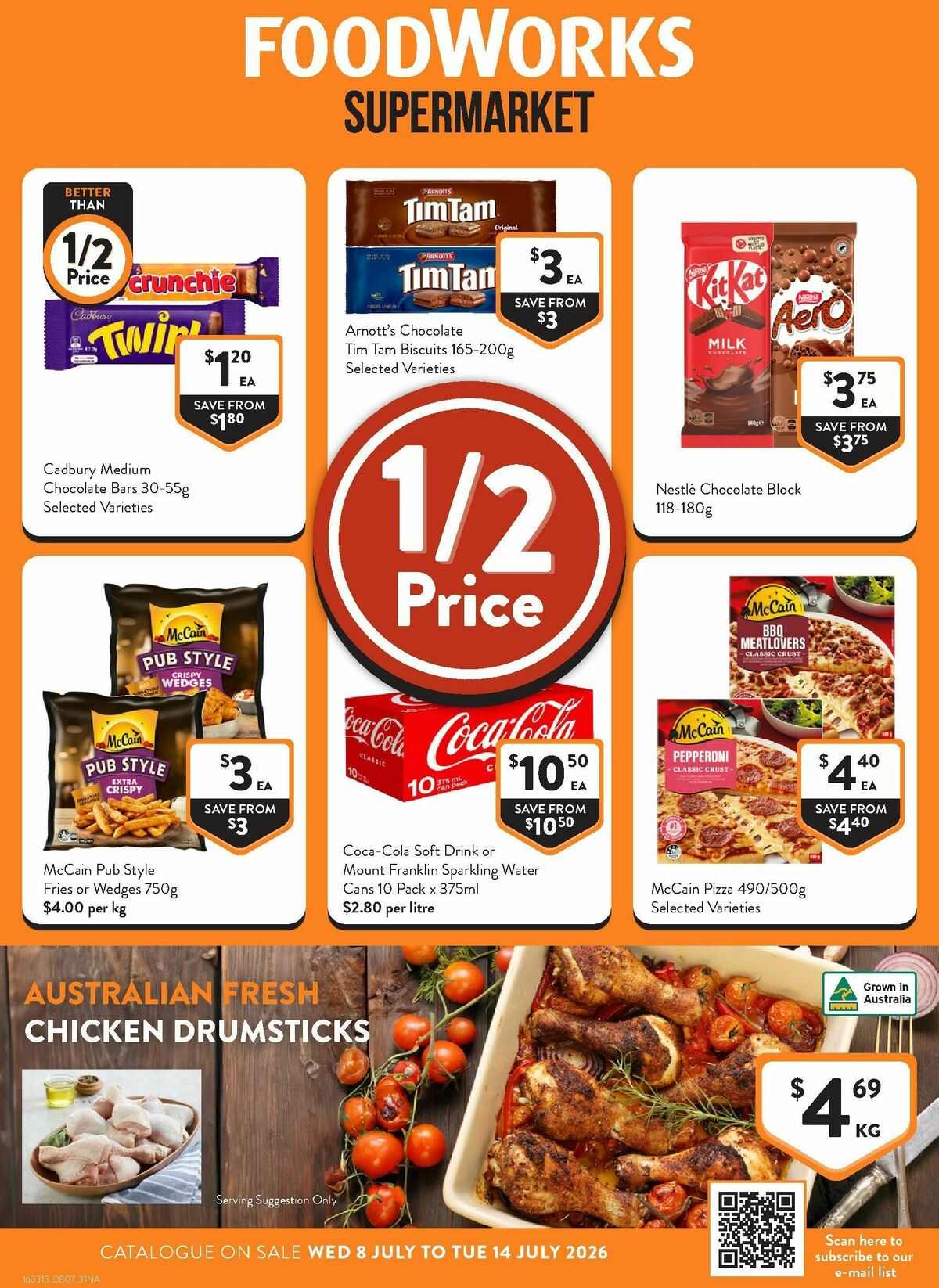 FoodWorks Supermarket Catalogues from 8 July
