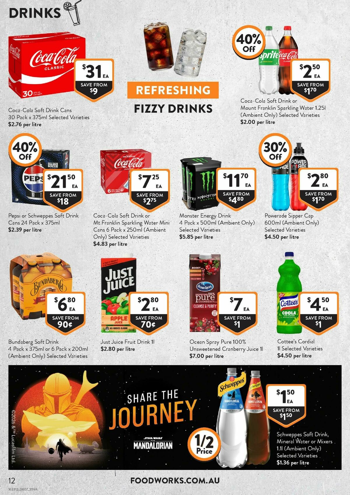 FoodWorks Supermarket Catalogues from 8 July