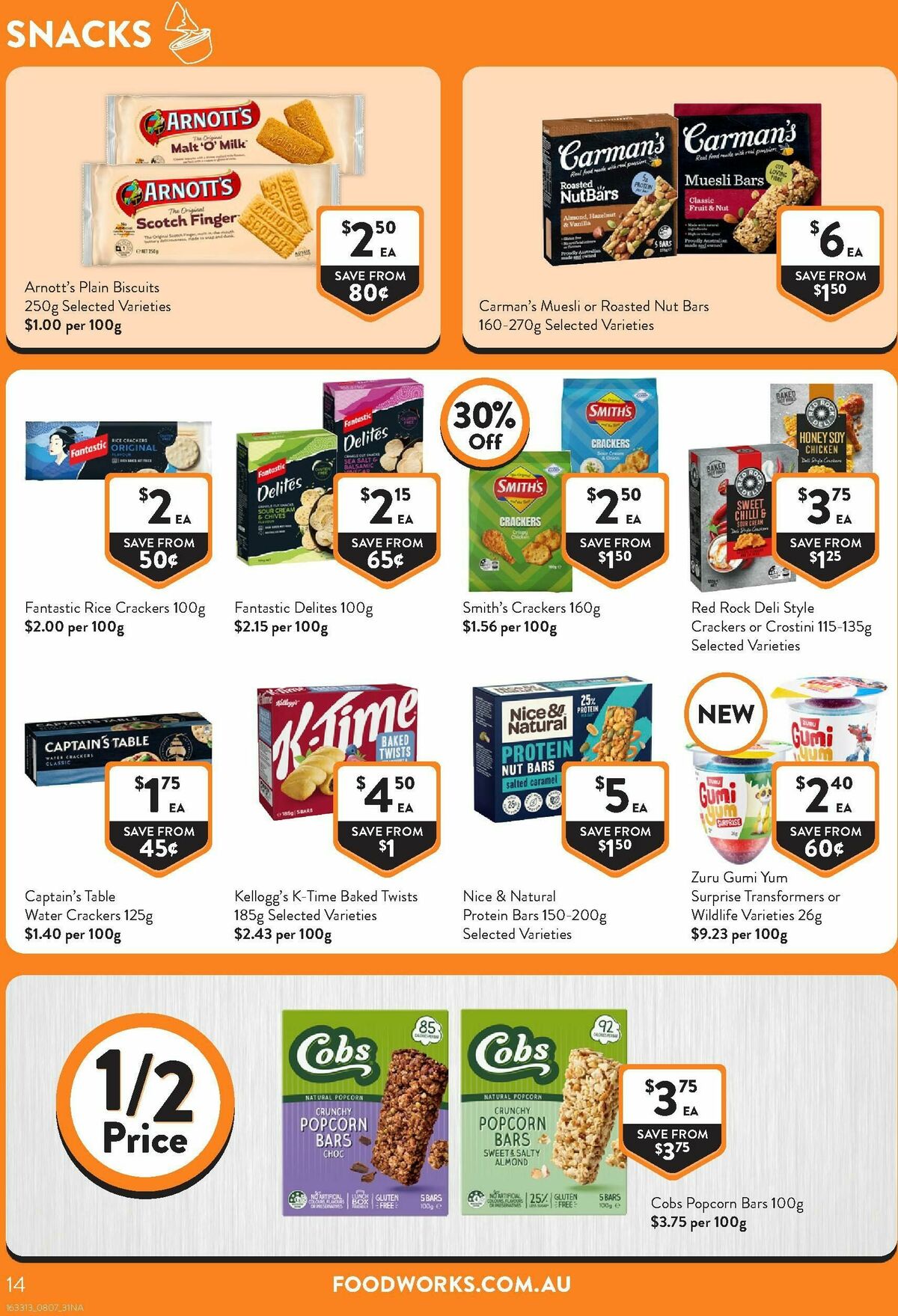 FoodWorks Supermarket Catalogues from 8 July