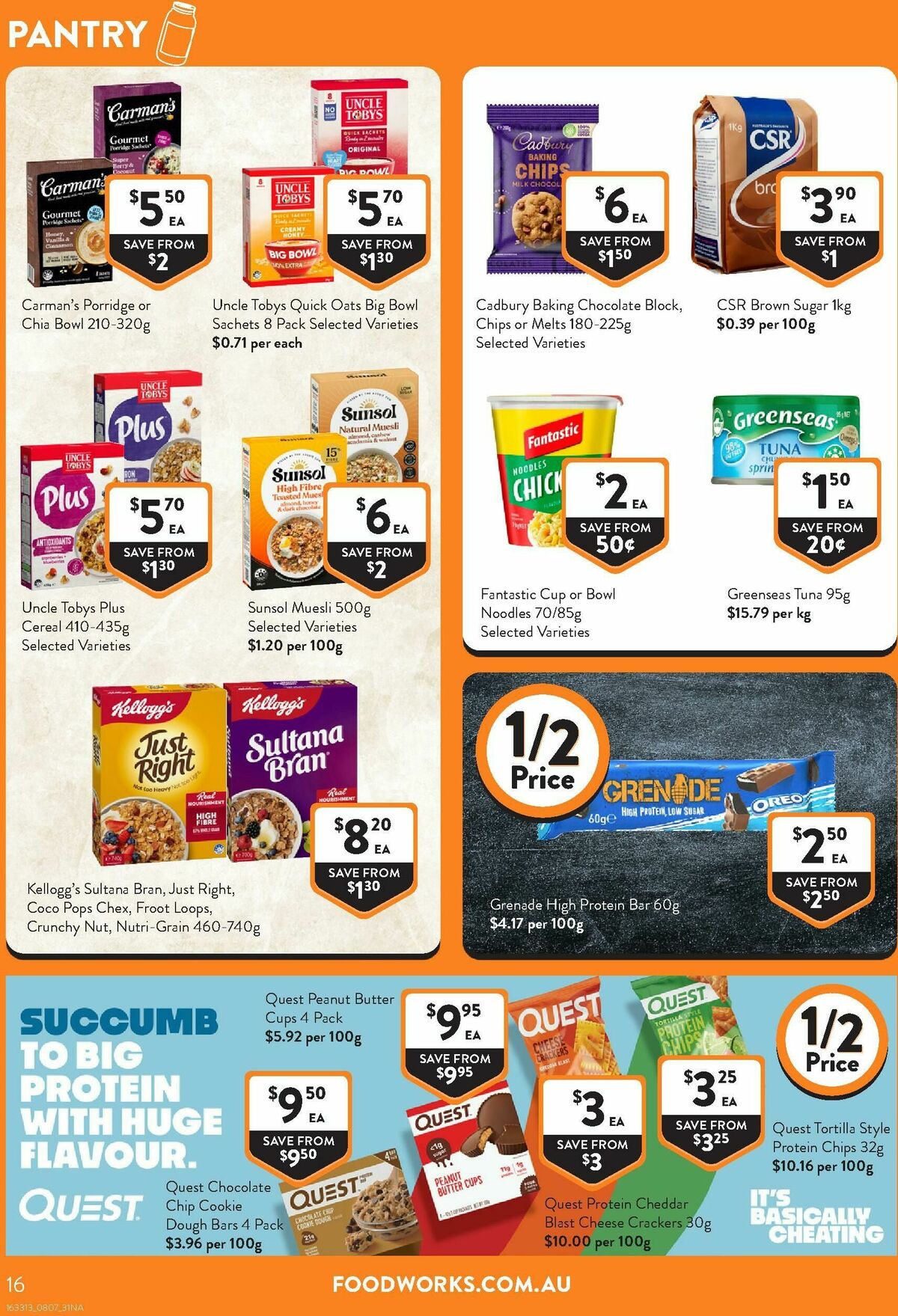 FoodWorks Supermarket Catalogues from 8 July