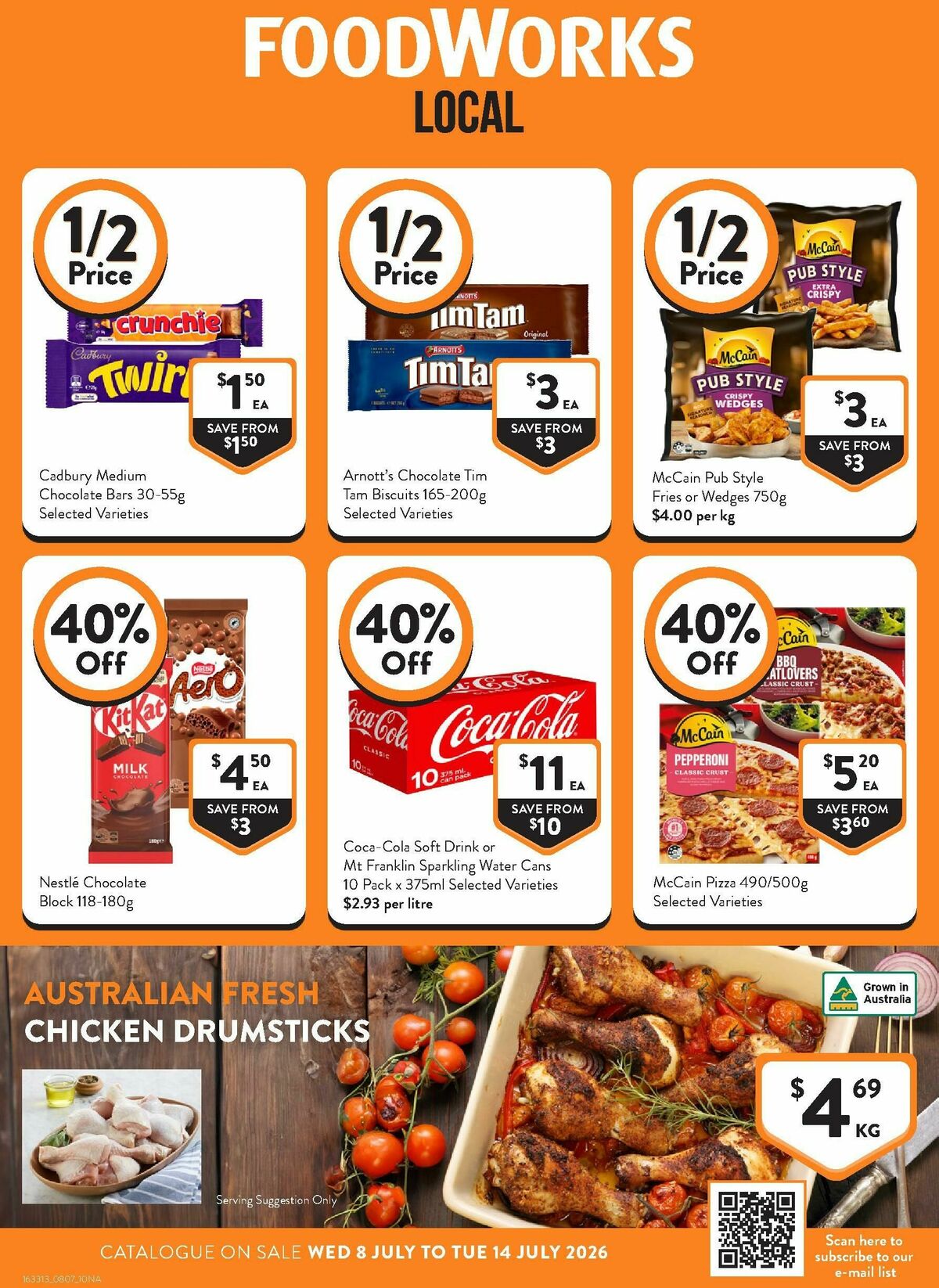FoodWorks Catalogues from 8 July