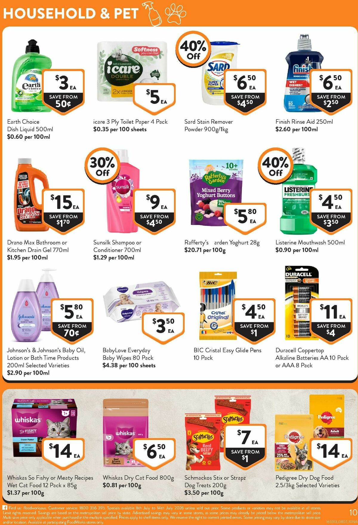 FoodWorks Catalogues from 8 July