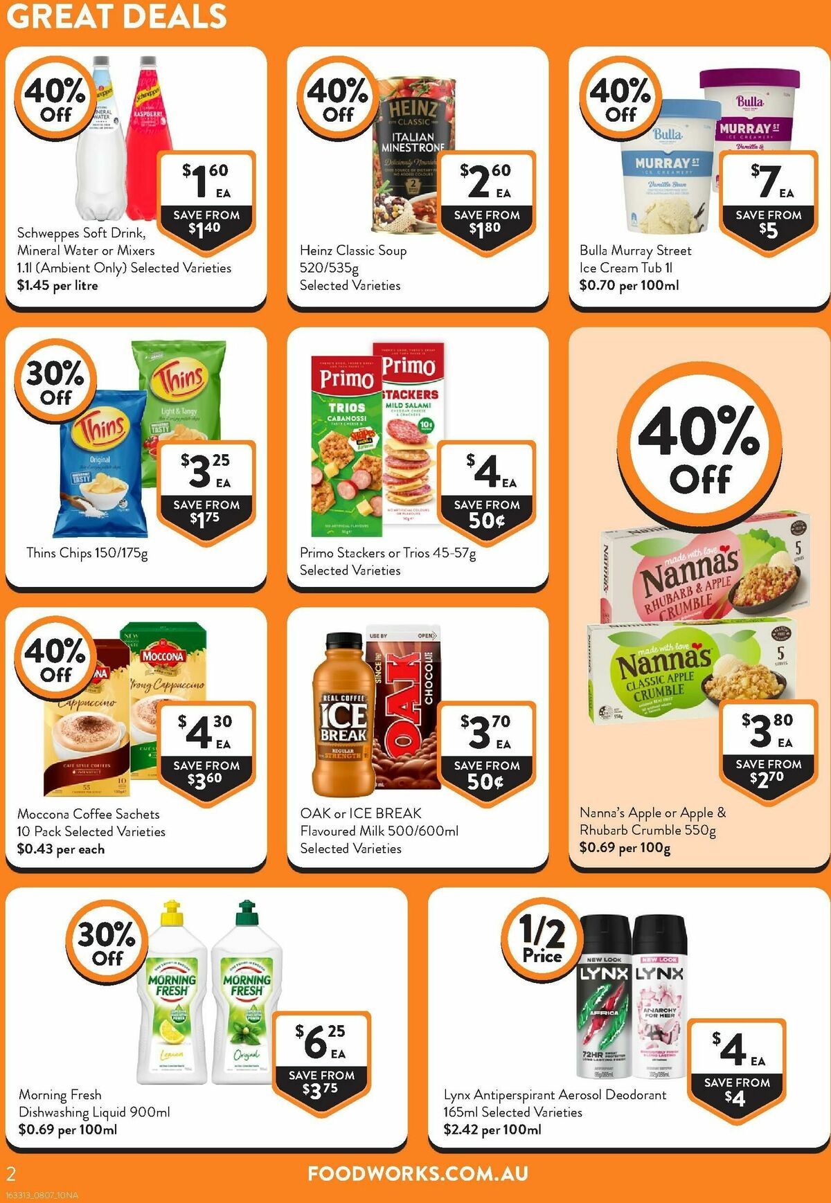 FoodWorks Catalogues from 8 July