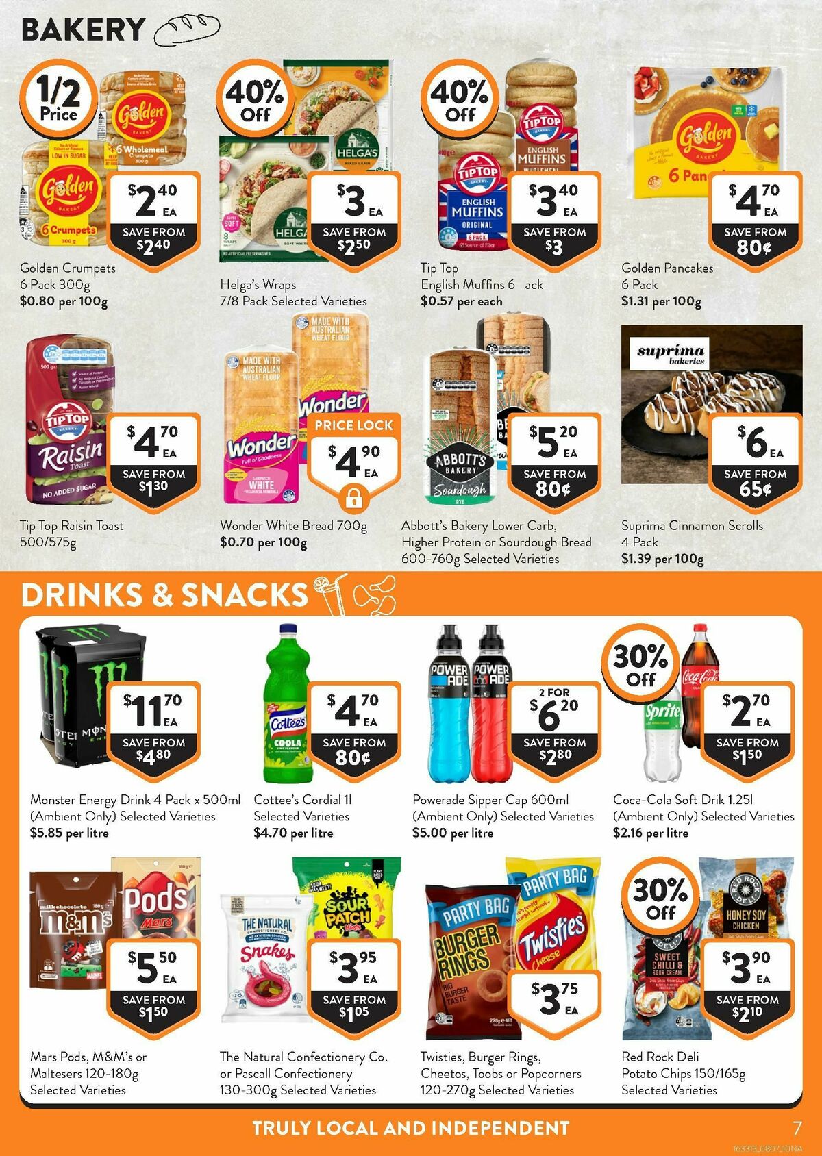 FoodWorks Catalogues from 8 July