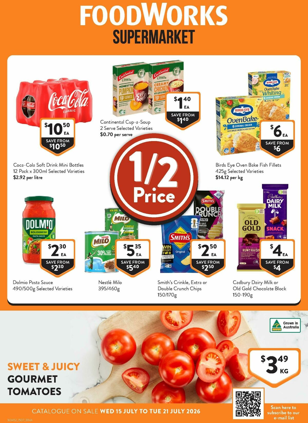 FoodWorks Supermarket Catalogues from 15 July