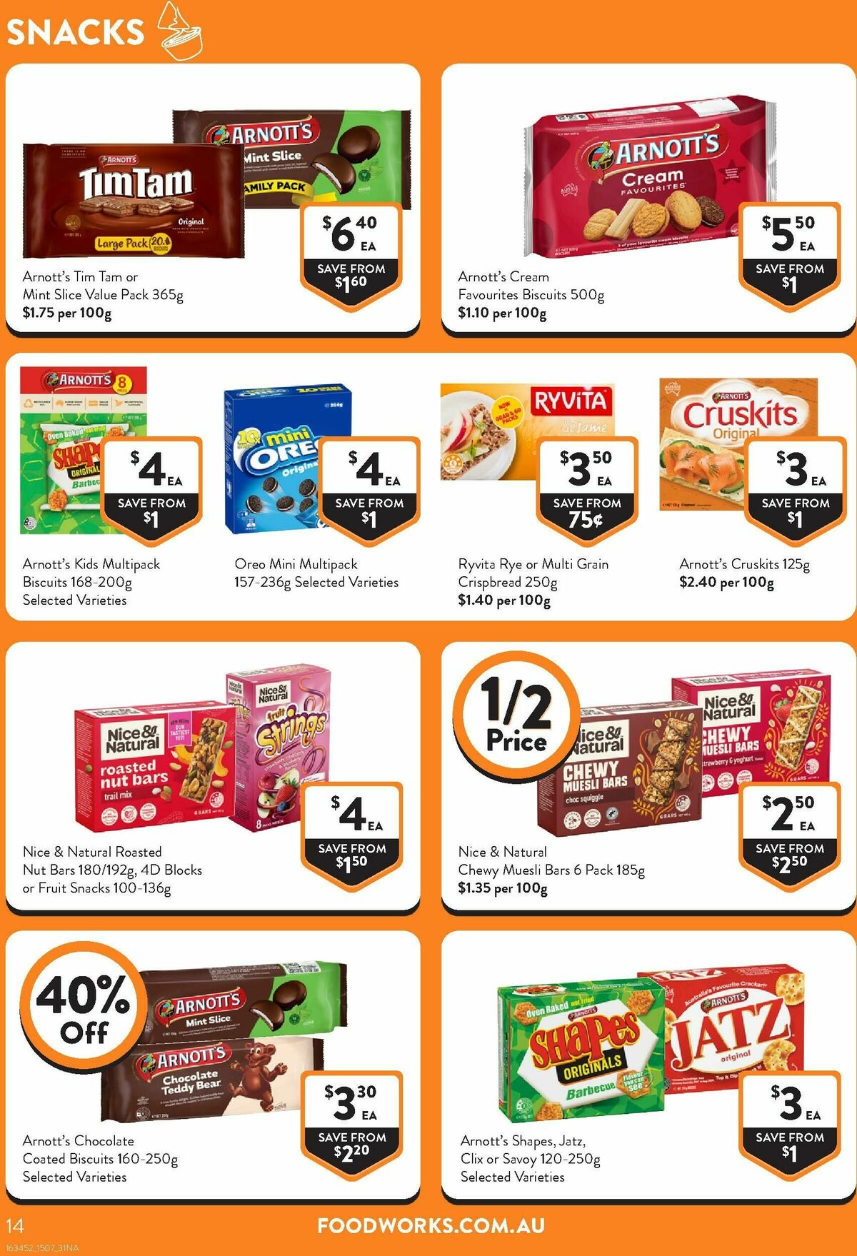 FoodWorks Supermarket Catalogues from 15 July