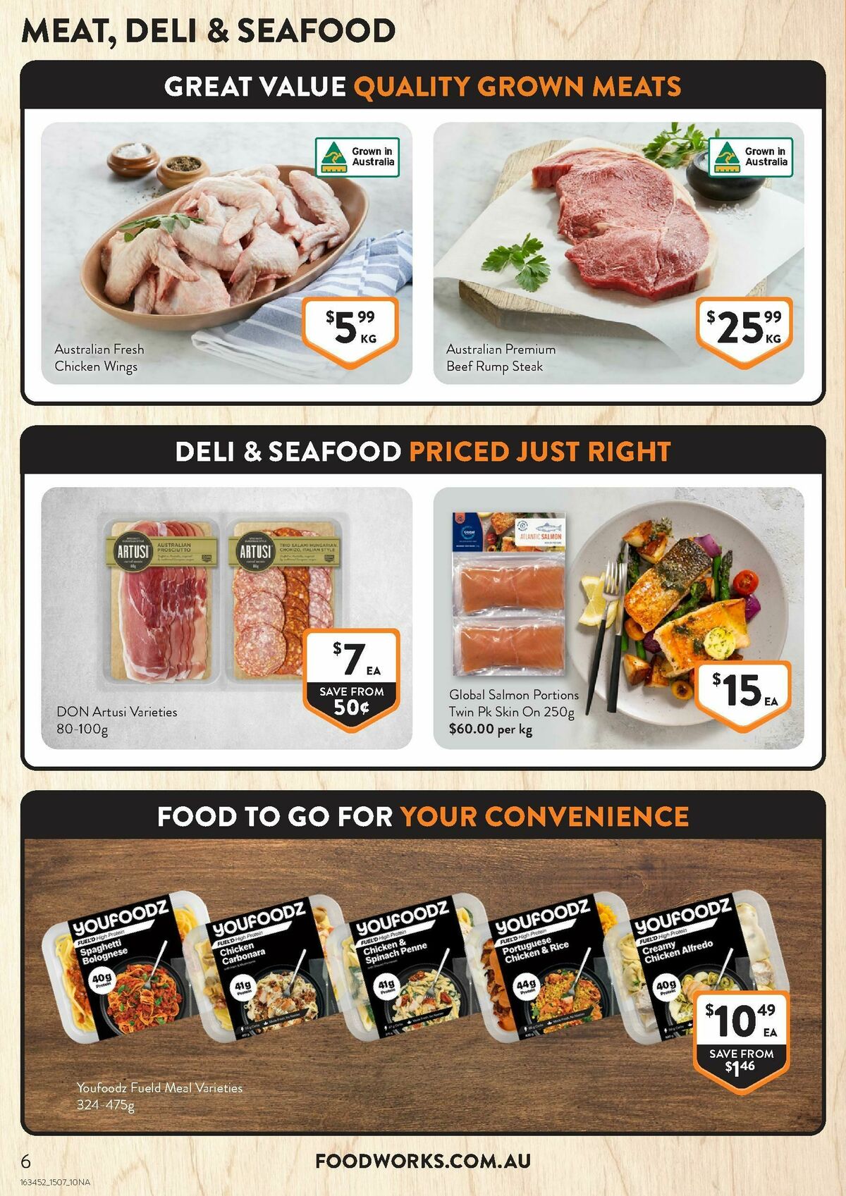FoodWorks Catalogues from 15 July