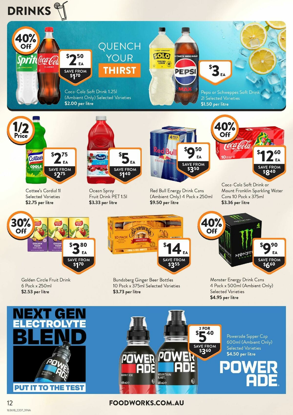 FoodWorks Supermarket Catalogues from 22 July