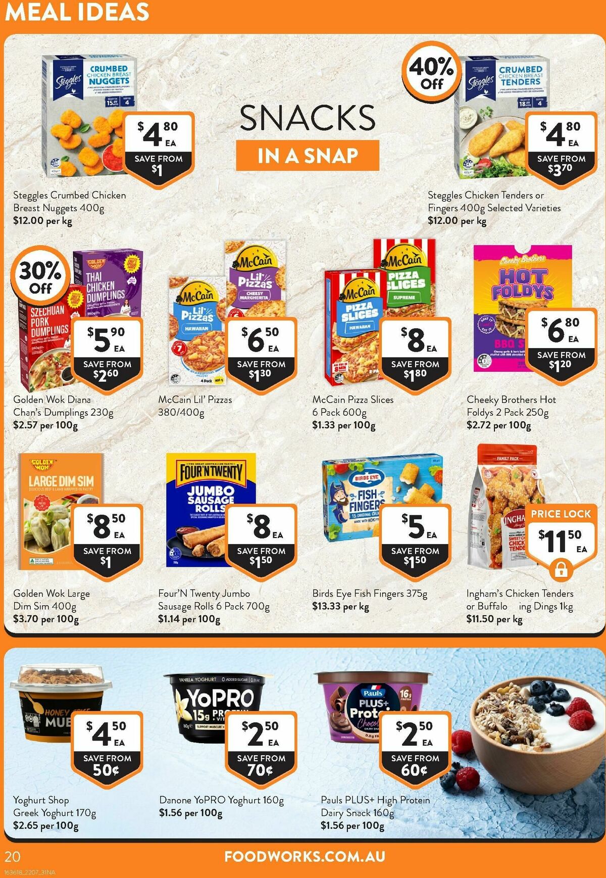 FoodWorks Supermarket Catalogues from 22 July