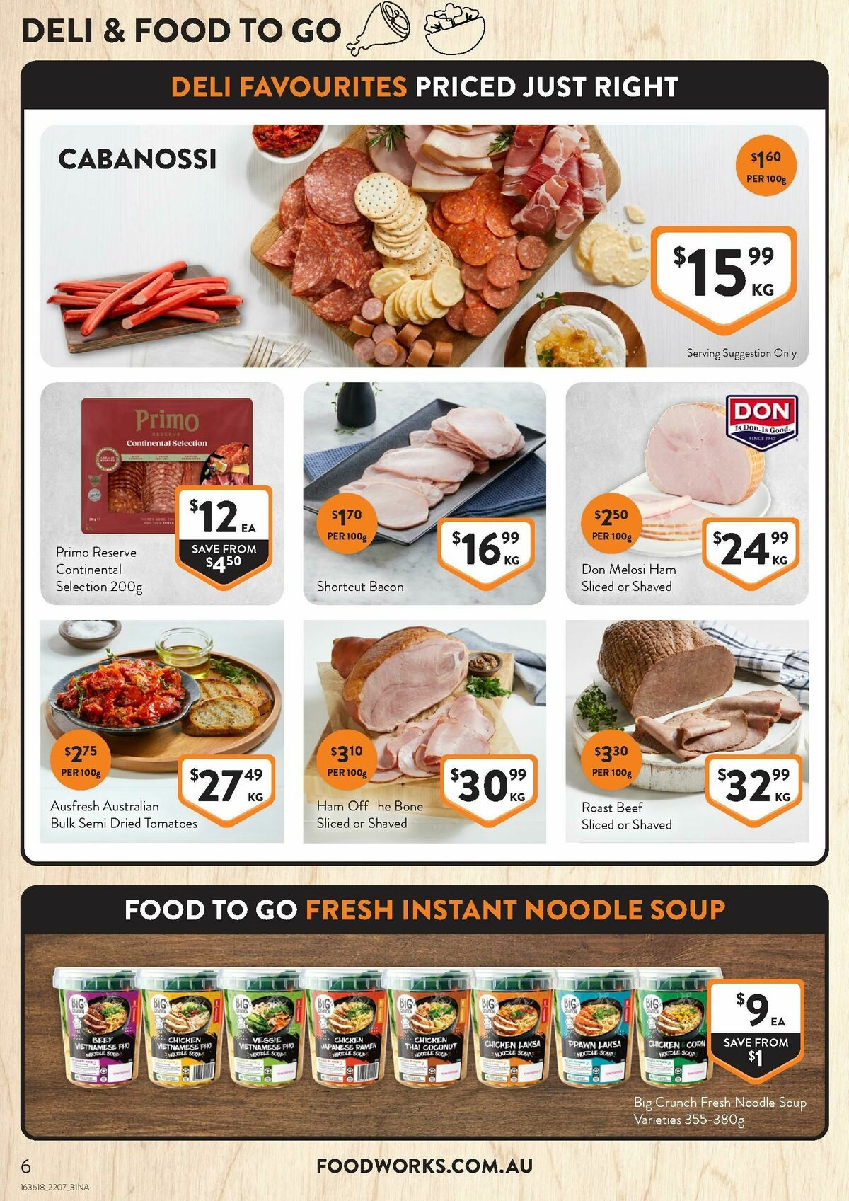 FoodWorks Supermarket Catalogues from 22 July