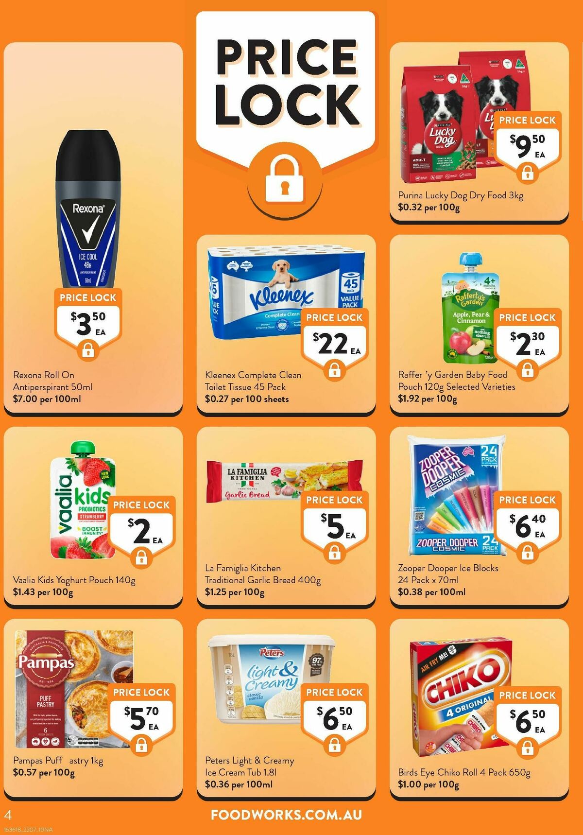 FoodWorks Catalogues from 22 July