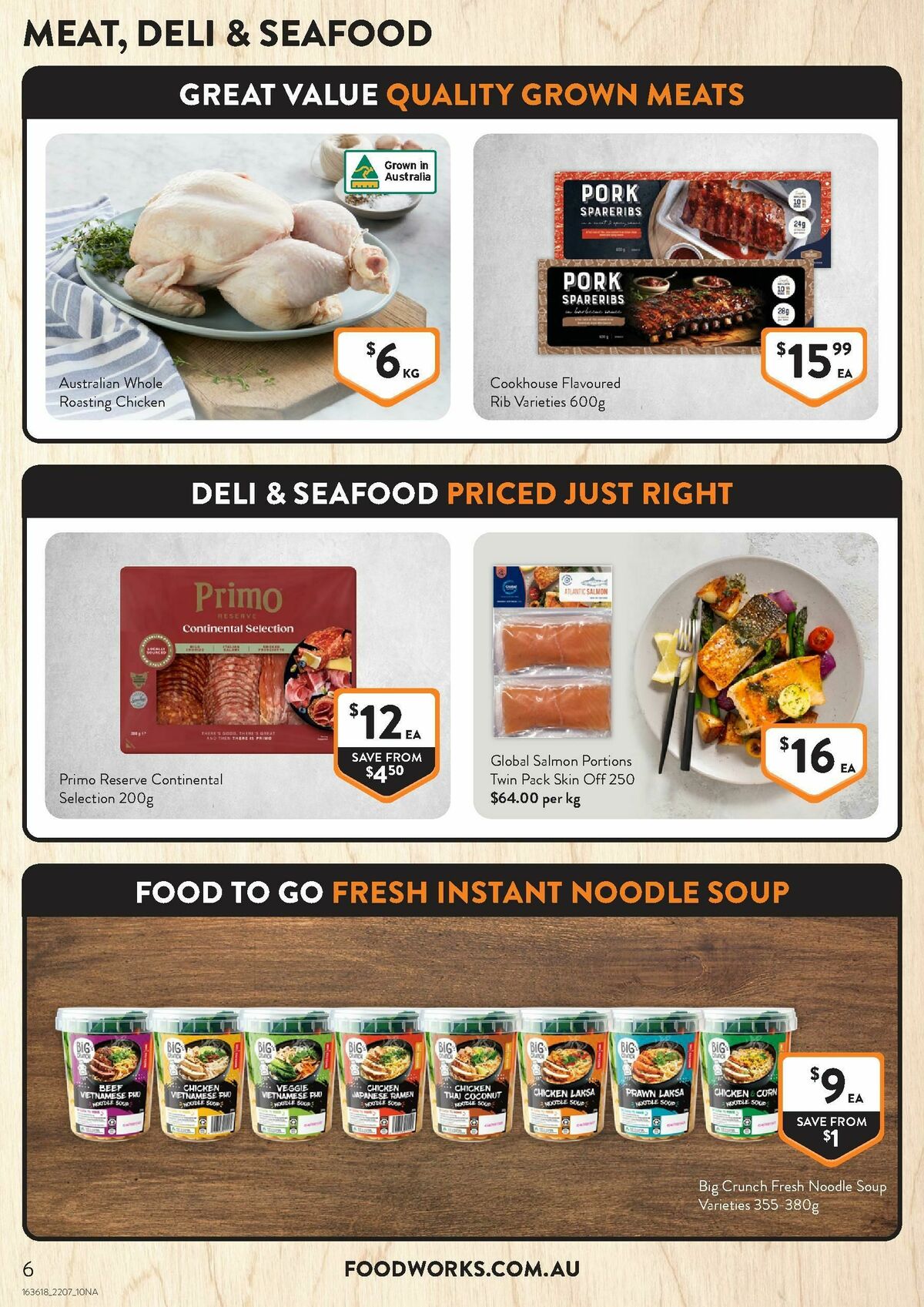 FoodWorks Catalogues from 22 July