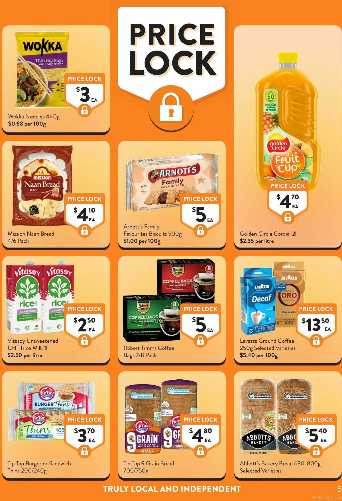 FoodWorks Catalogues from 29 July