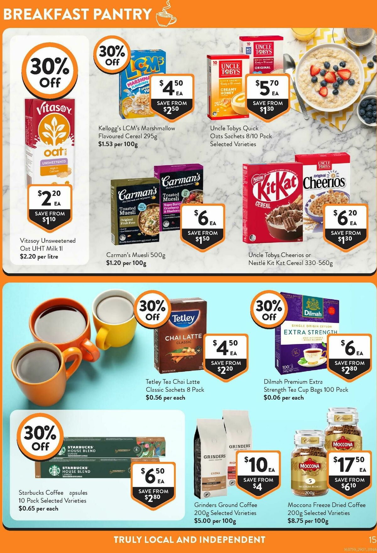 FoodWorks Supermarket Catalogues from 29 July