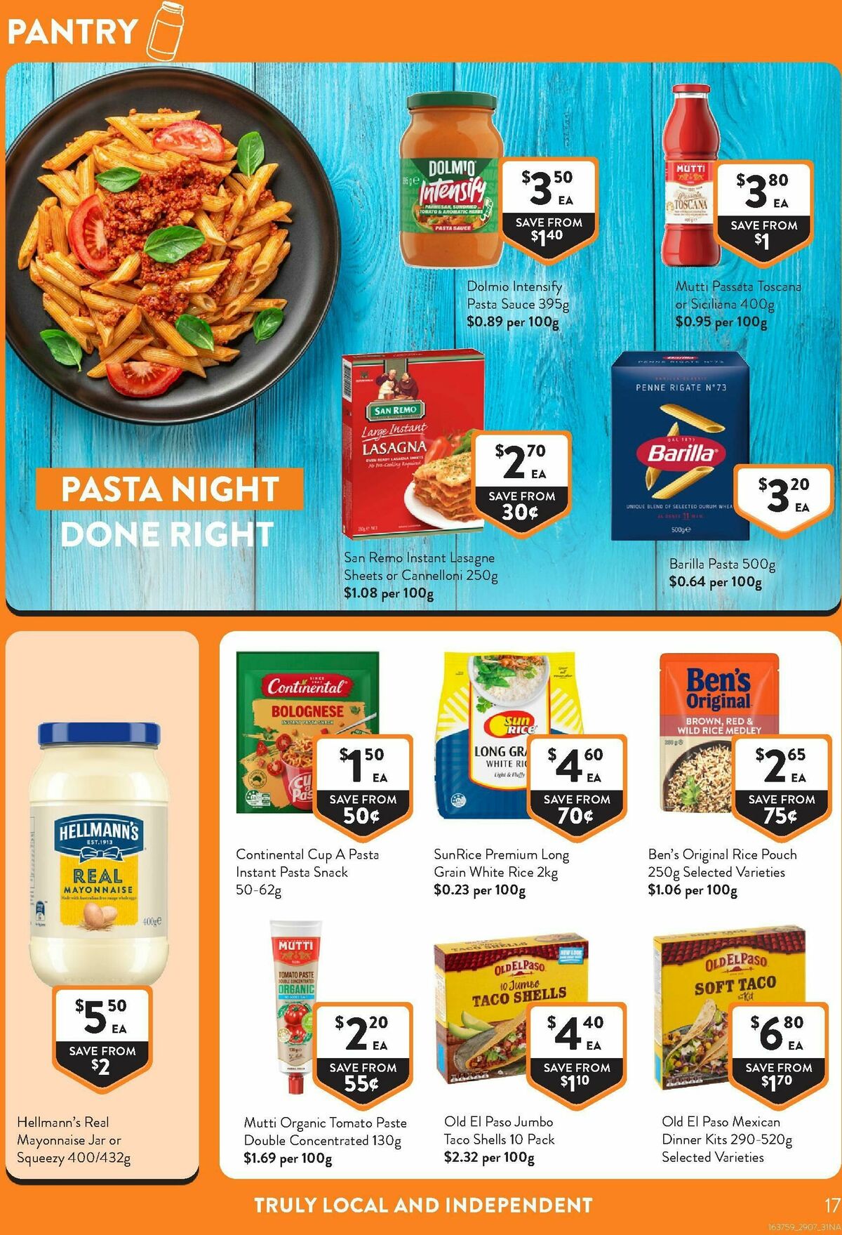 FoodWorks Supermarket Catalogues from 29 July