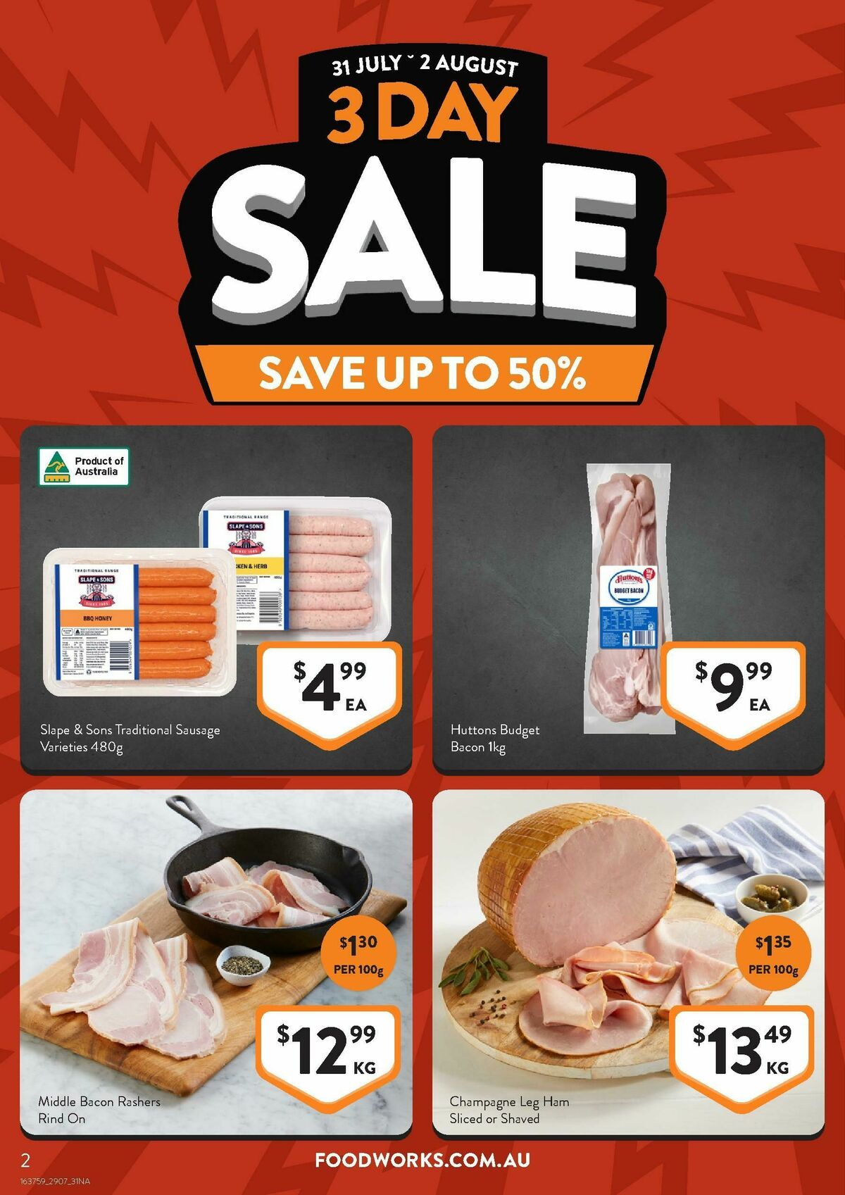 FoodWorks Supermarket Catalogues from 29 July
