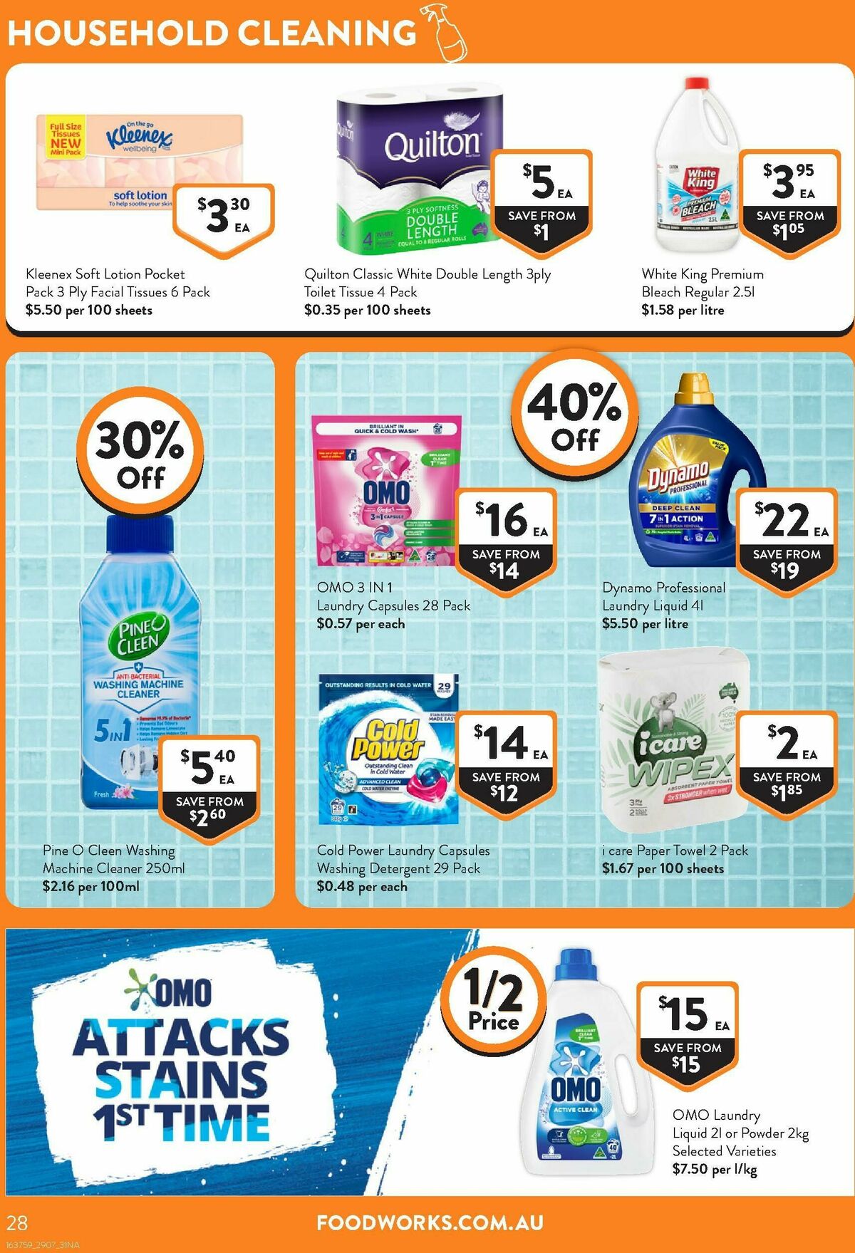 FoodWorks Supermarket Catalogues from 29 July
