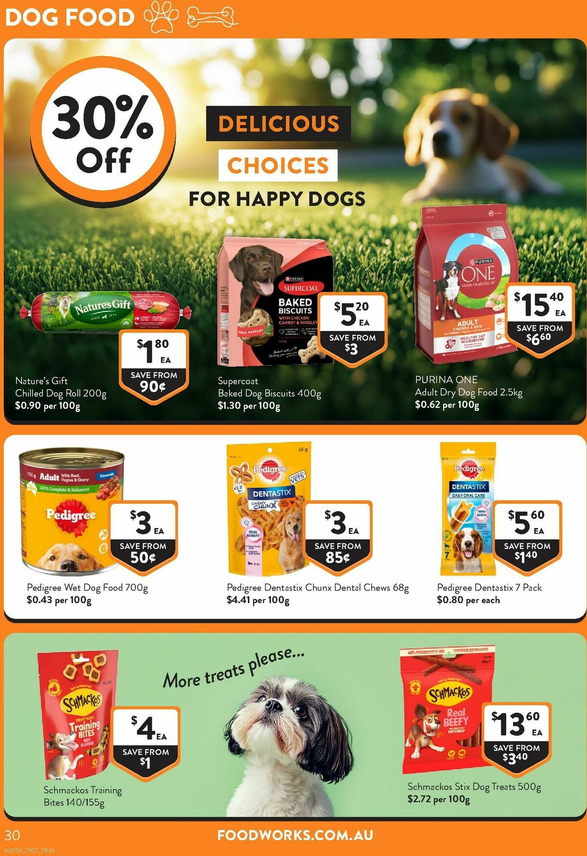 FoodWorks Supermarket Catalogues from 29 July