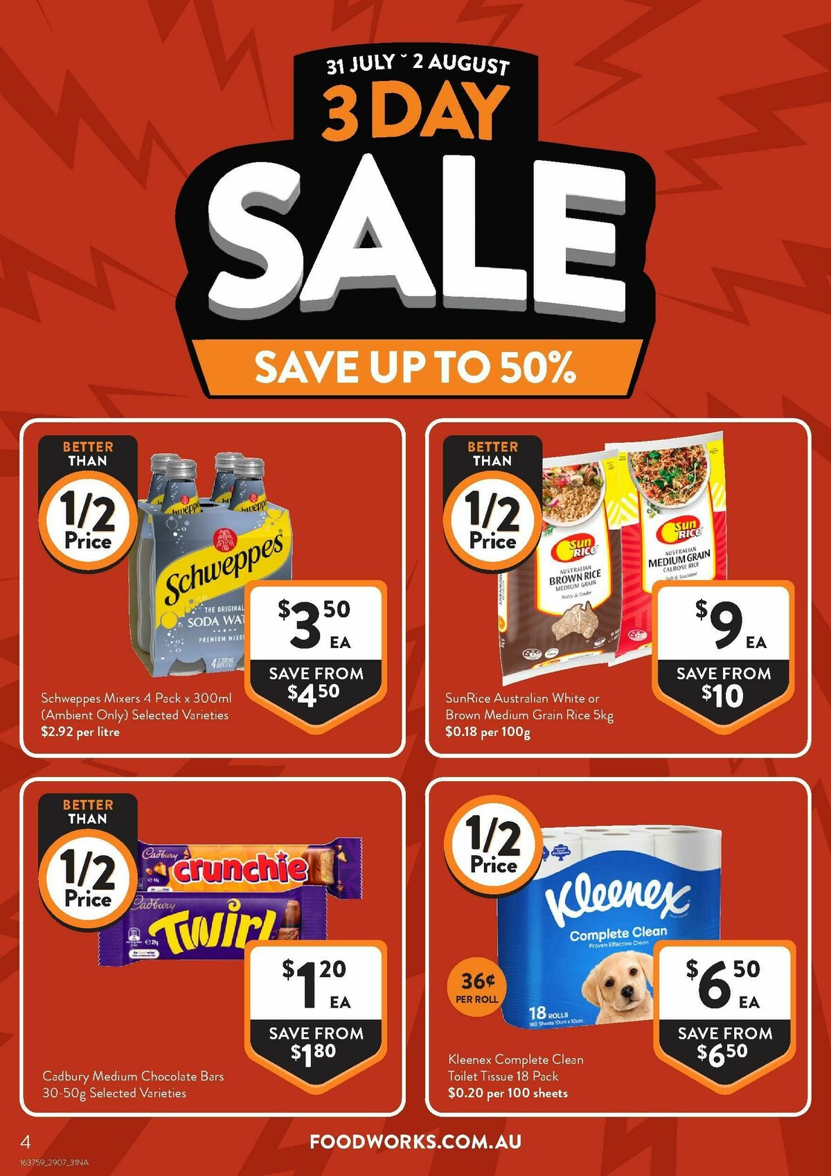 FoodWorks Supermarket Catalogues from 29 July