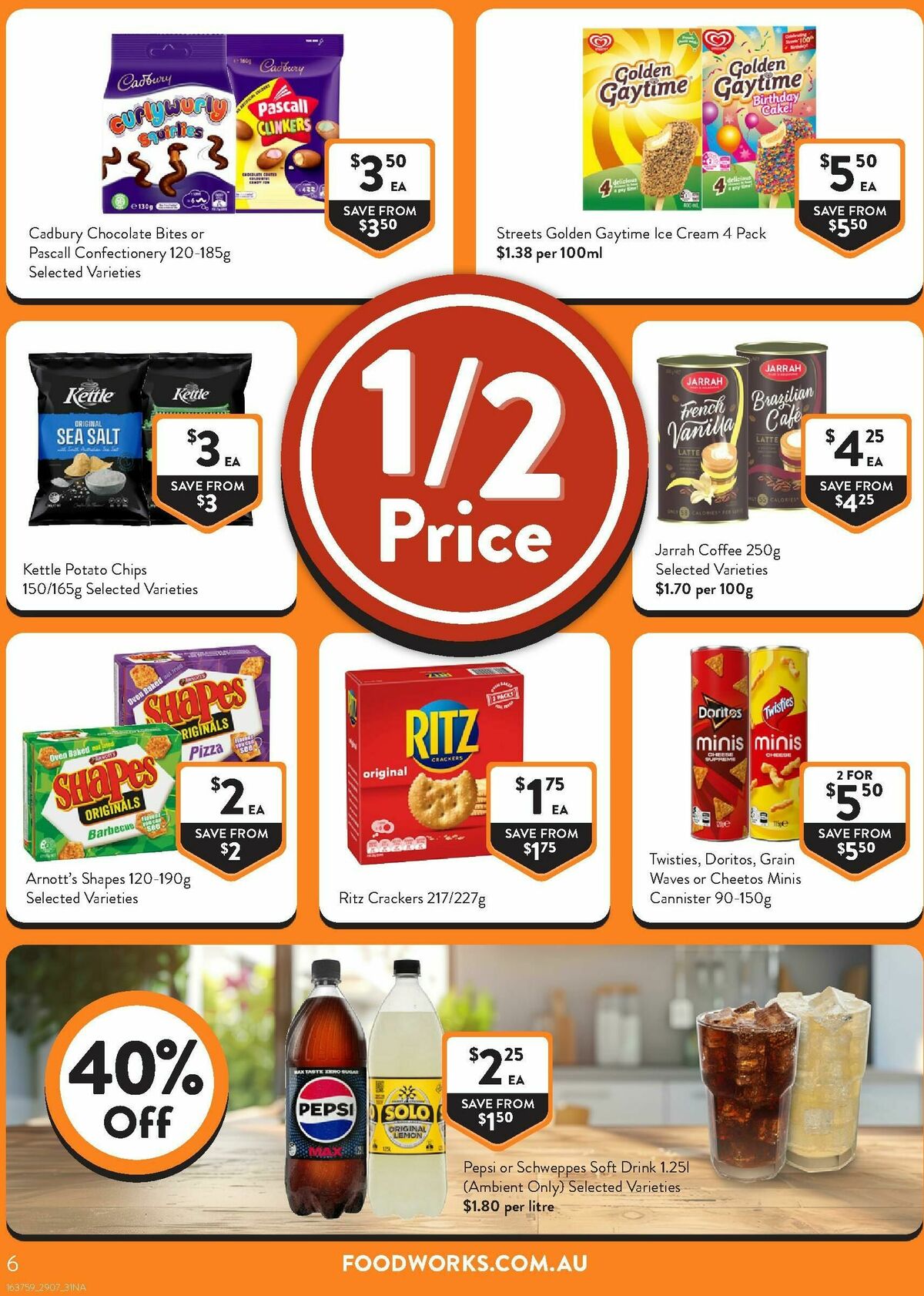 FoodWorks Supermarket Catalogues from 29 July