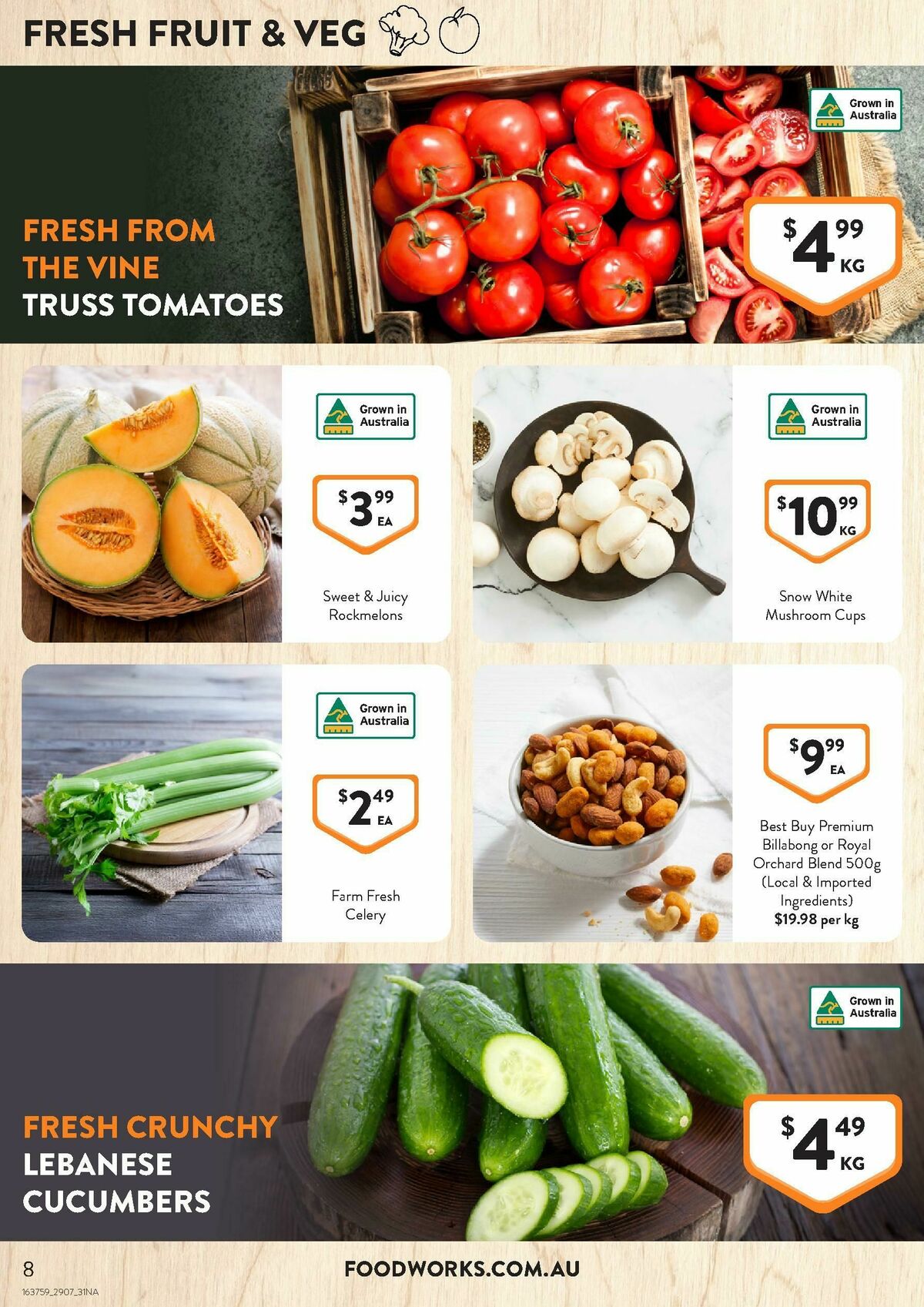 FoodWorks Supermarket Catalogues from 29 July