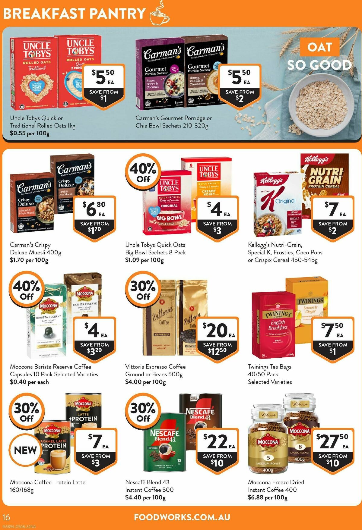 FoodWorks Supermarket Catalogues from 5 August