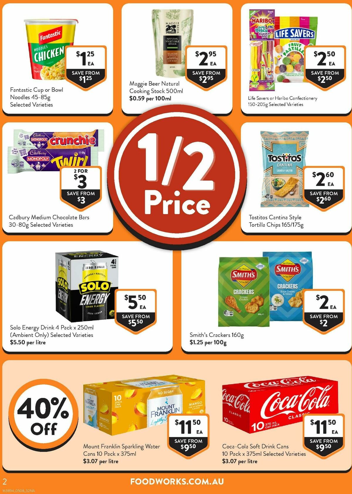 FoodWorks Supermarket Catalogues from 5 August