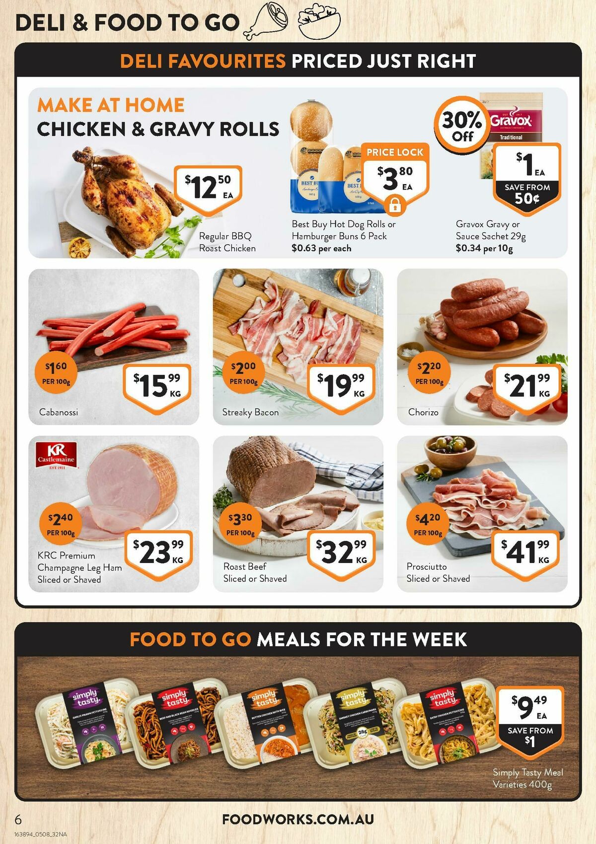 FoodWorks Supermarket Catalogues from 5 August