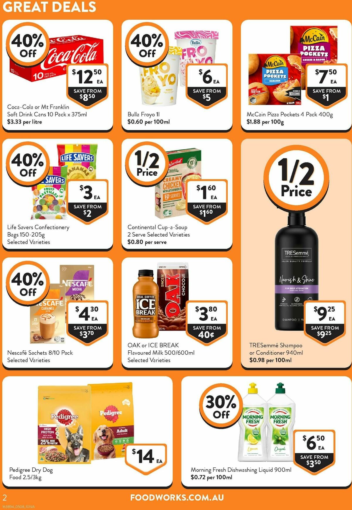 FoodWorks Catalogues from 5 August