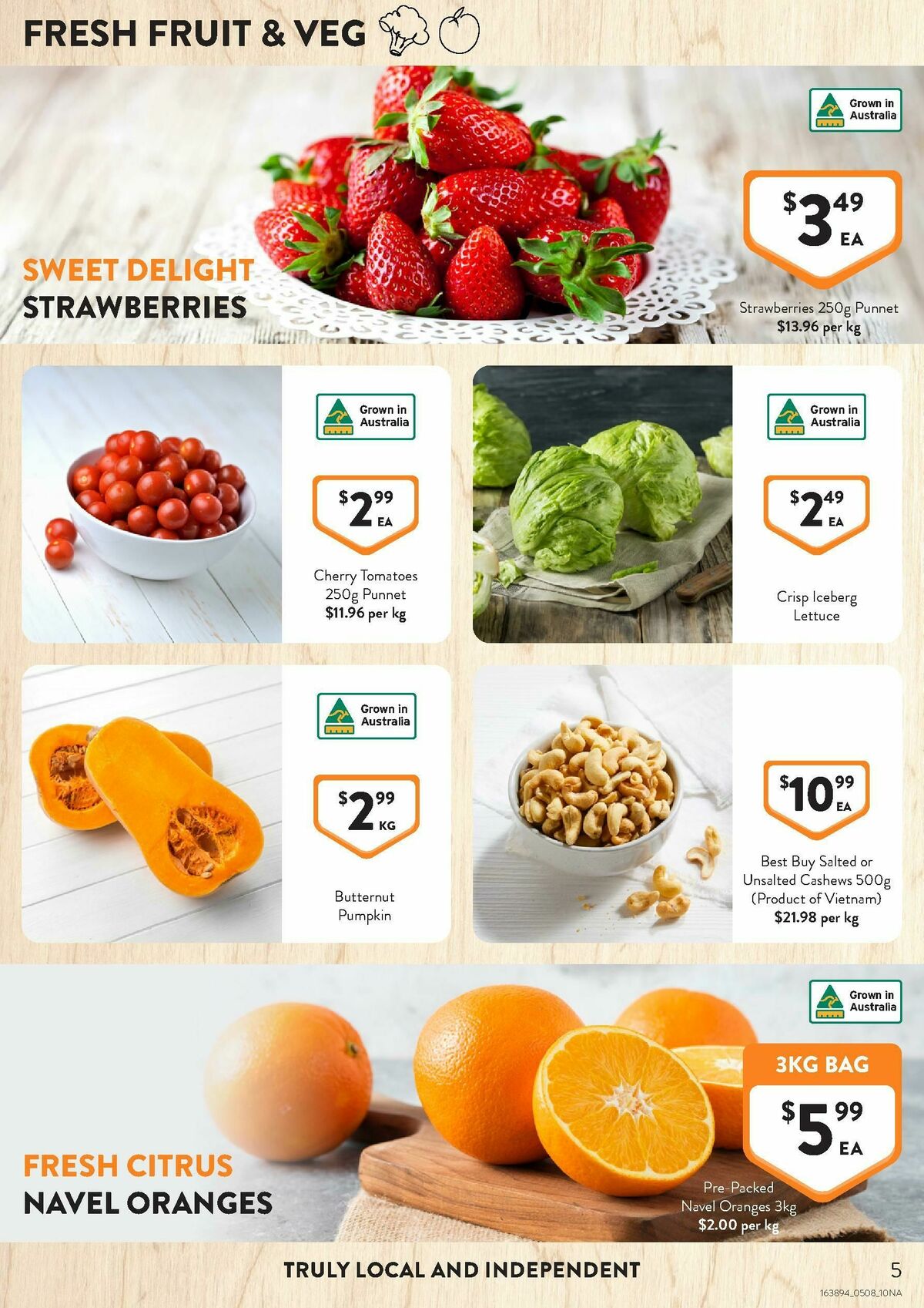 FoodWorks Catalogues from 5 August