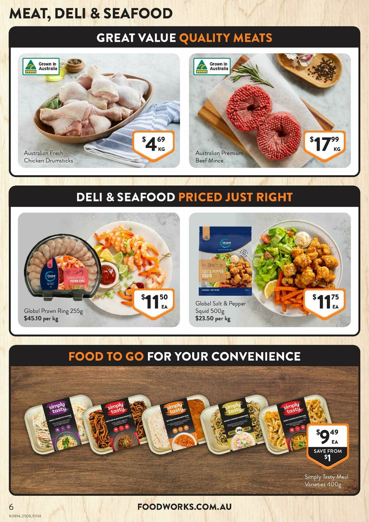 FoodWorks Catalogues from 5 August