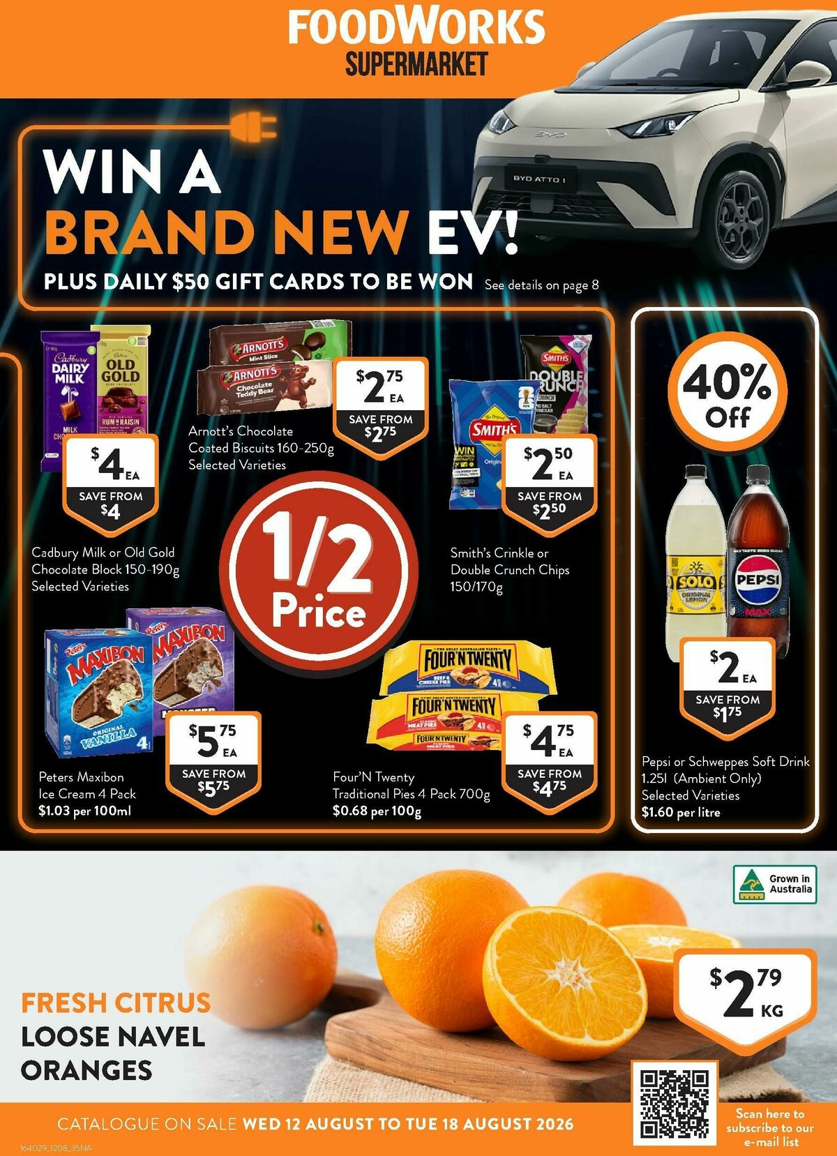 FoodWorks Supermarket Catalogues from 12 August