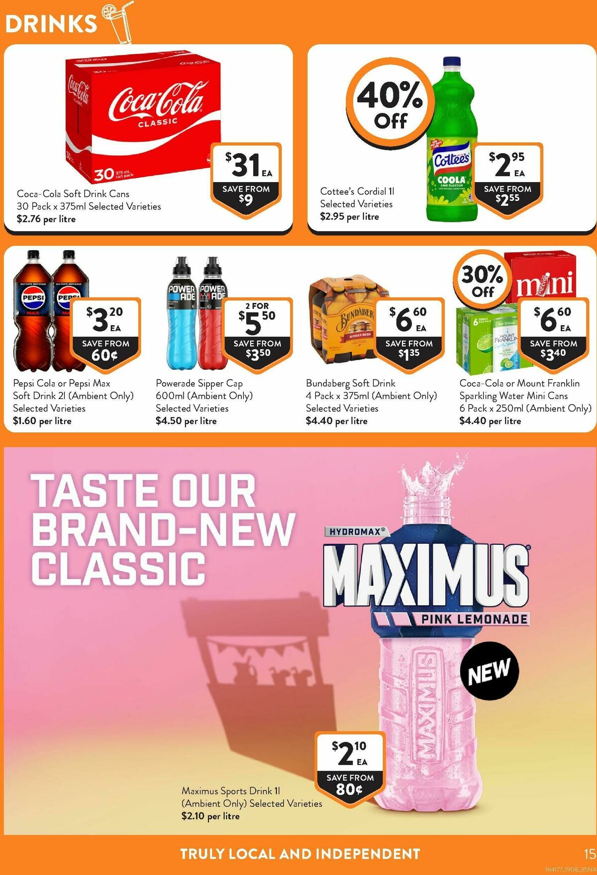 FoodWorks Supermarket Catalogues from 19 August