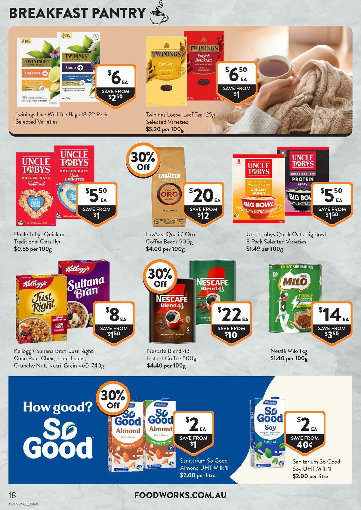 FoodWorks Supermarket Catalogues from 19 August