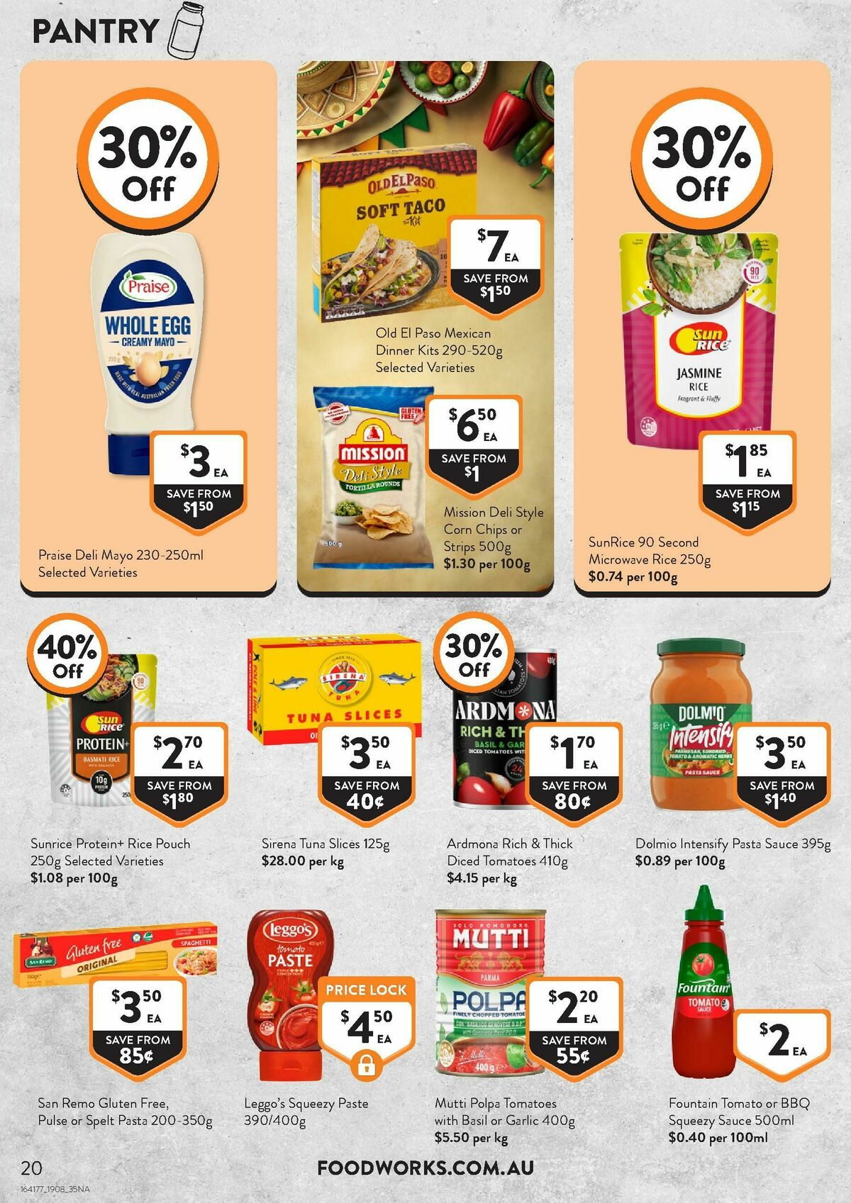 FoodWorks Supermarket Catalogues from 19 August