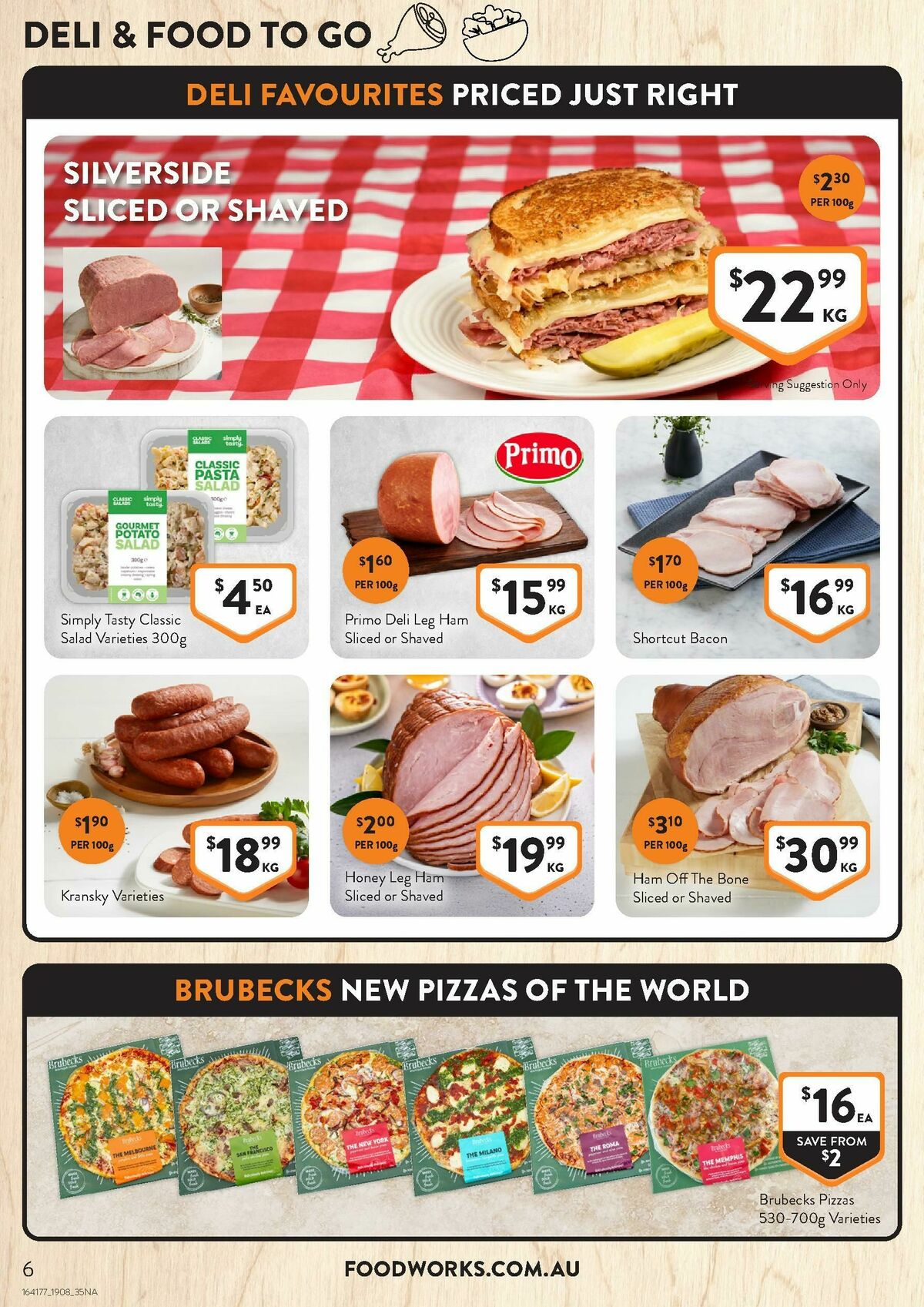 FoodWorks Supermarket Catalogues from 19 August