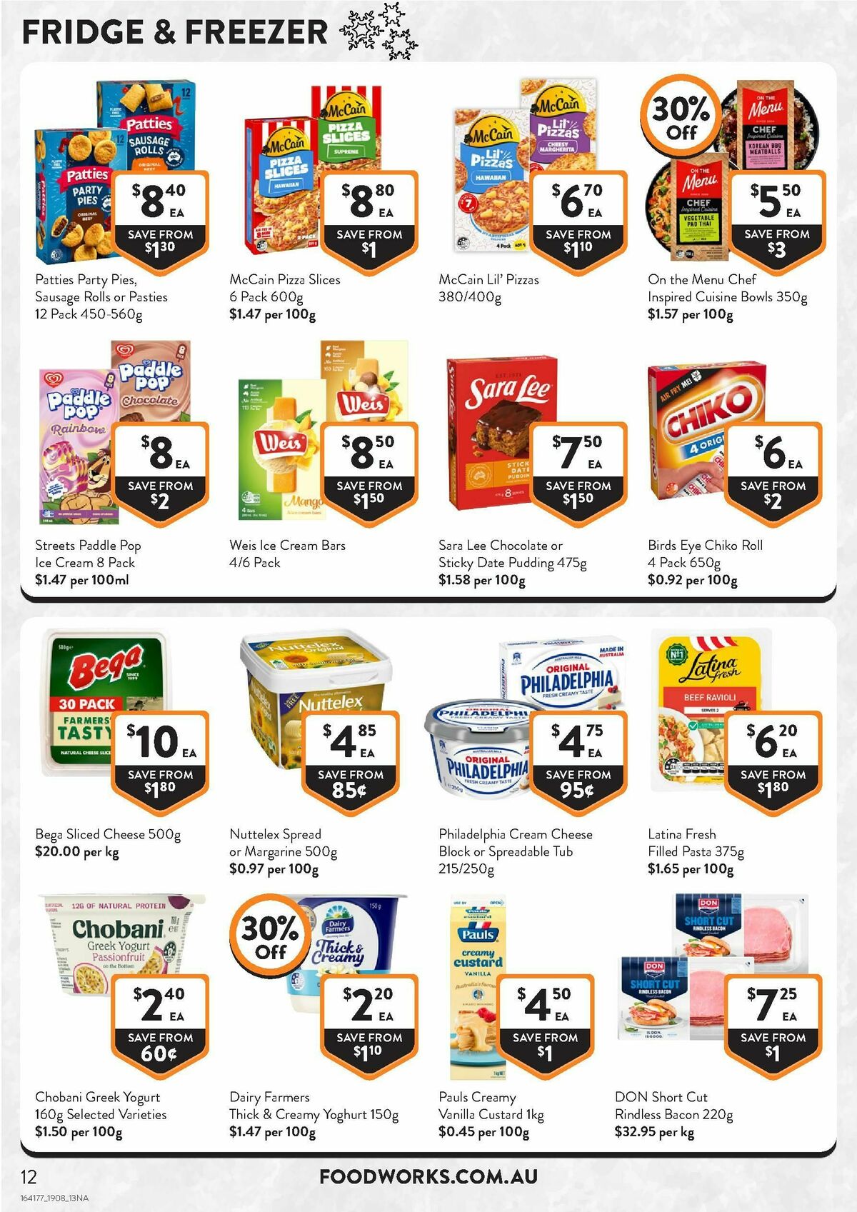 FoodWorks Catalogues from 19 August