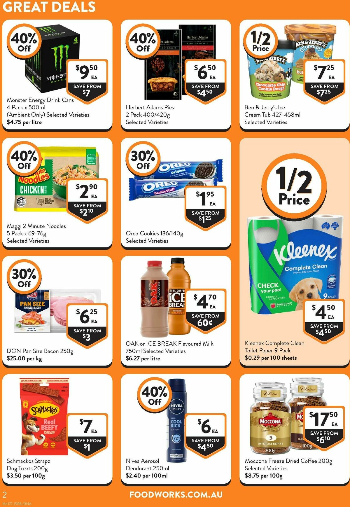 FoodWorks Catalogues from 19 August
