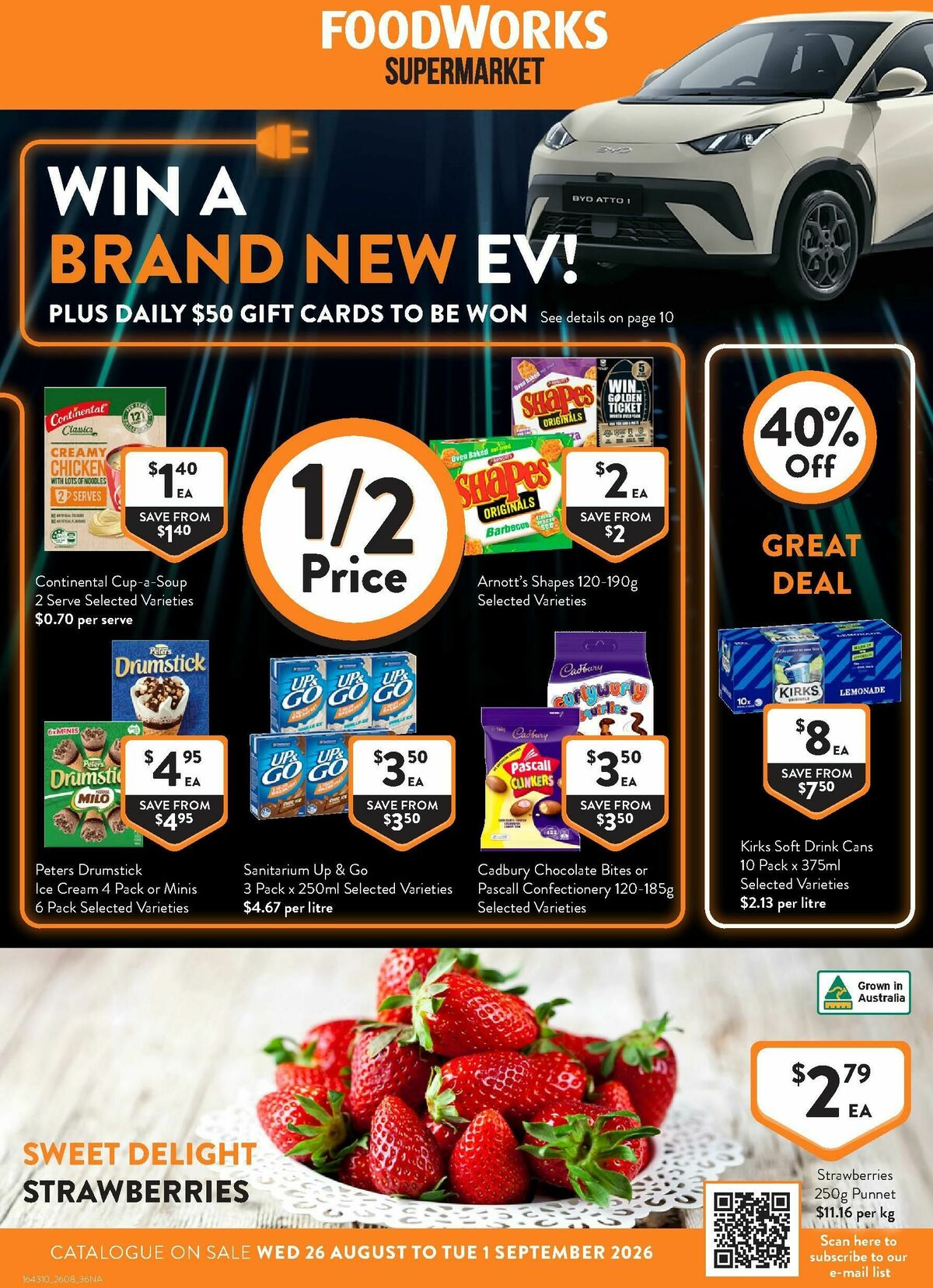 FoodWorks Supermarket Catalogues from 26 August