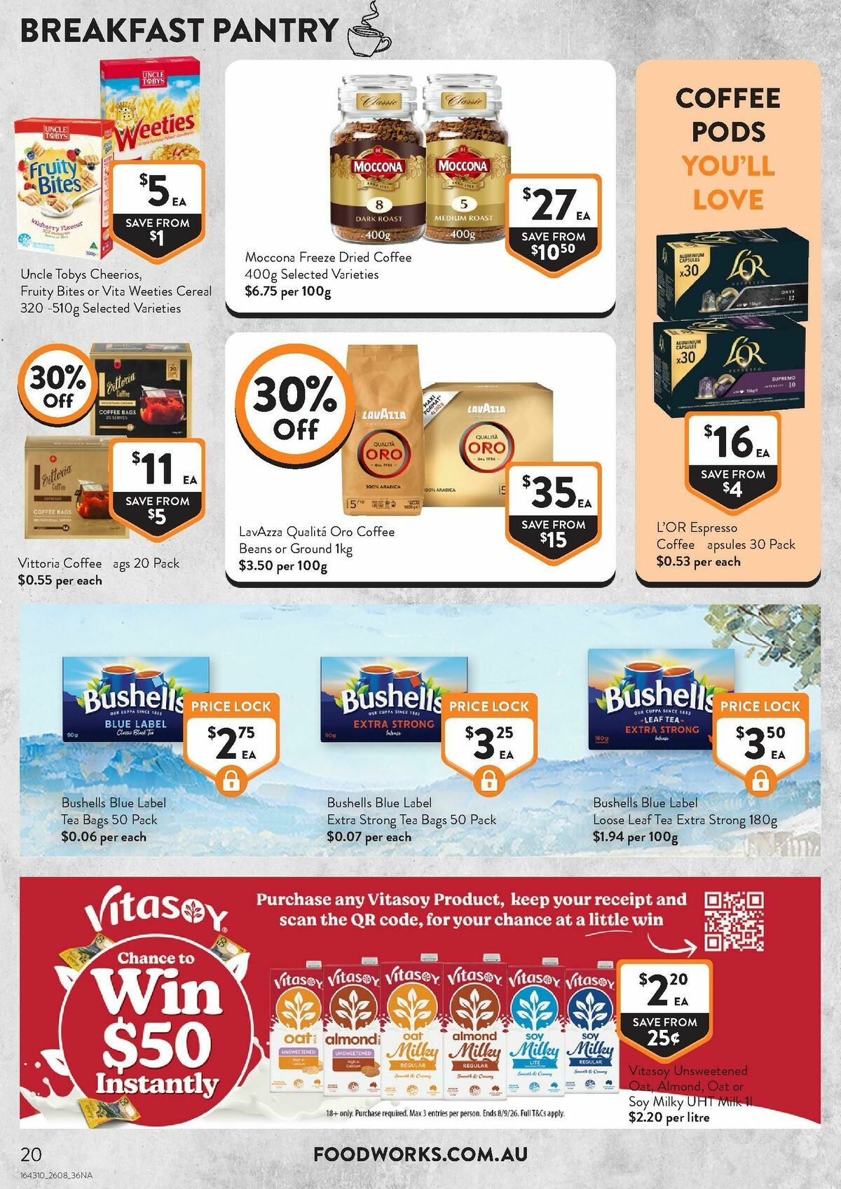 FoodWorks Supermarket Catalogues from 26 August