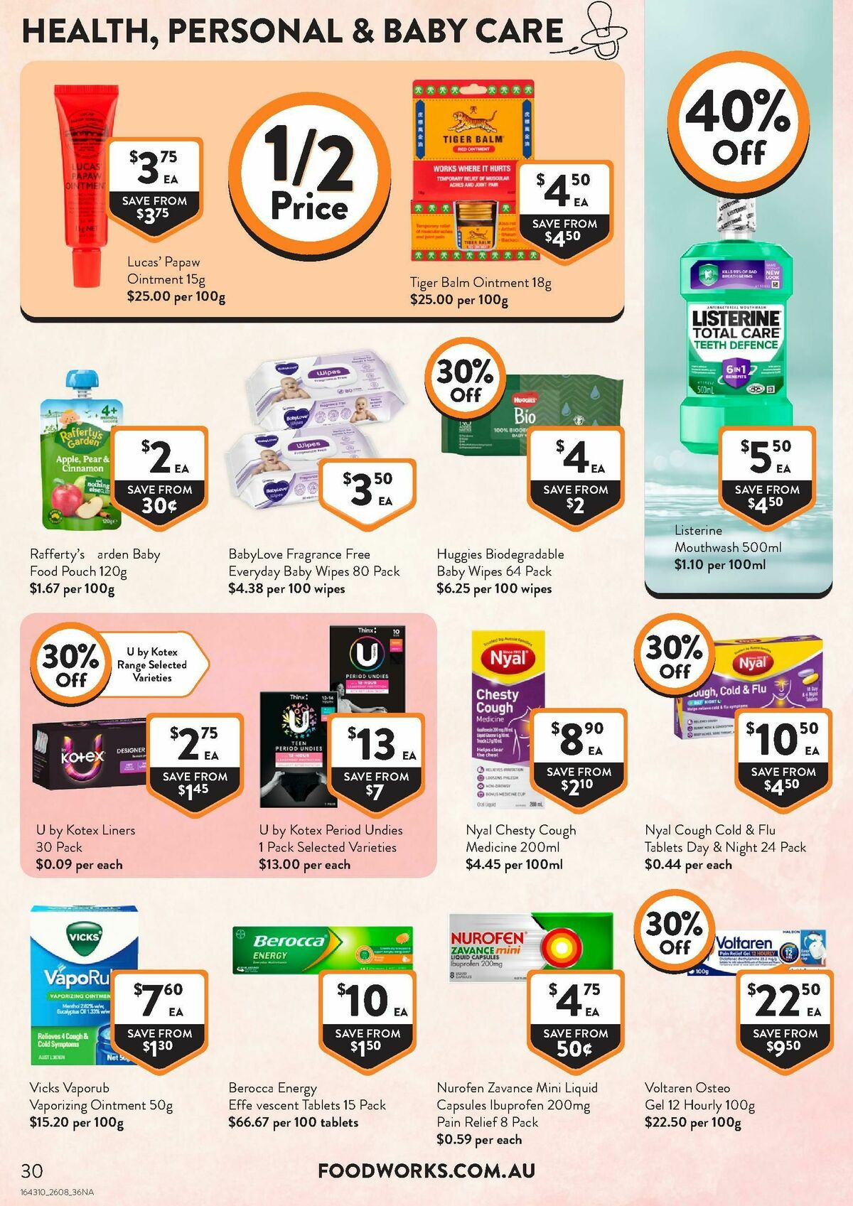 FoodWorks Supermarket Catalogues from 26 August