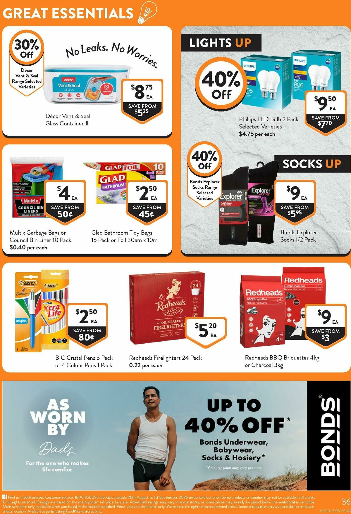 FoodWorks Supermarket Catalogues from 26 August